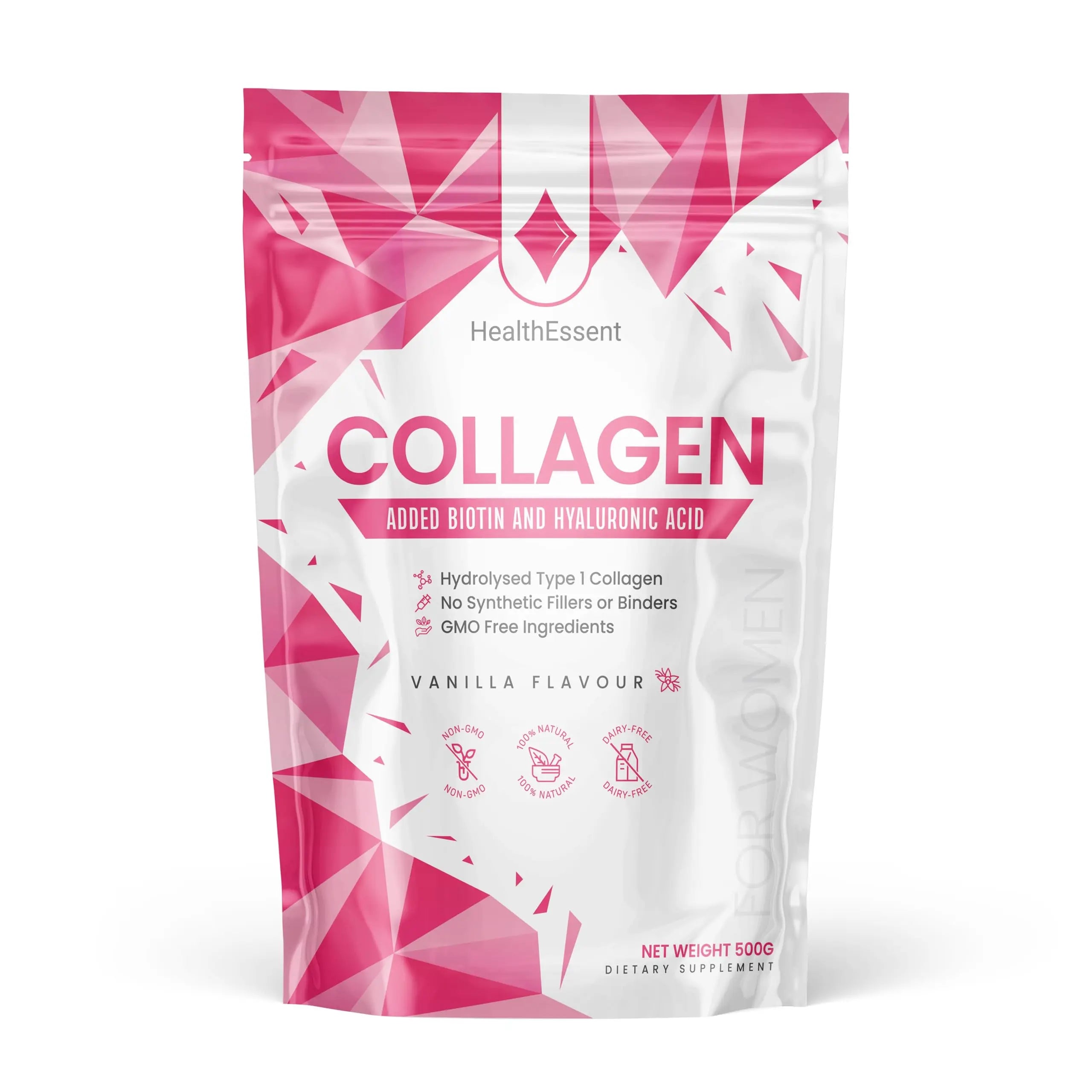 Collagen Powder for Women with Added Biotin and Hyaluronic Acid, Colageno for Women Lidoque Au supplements
