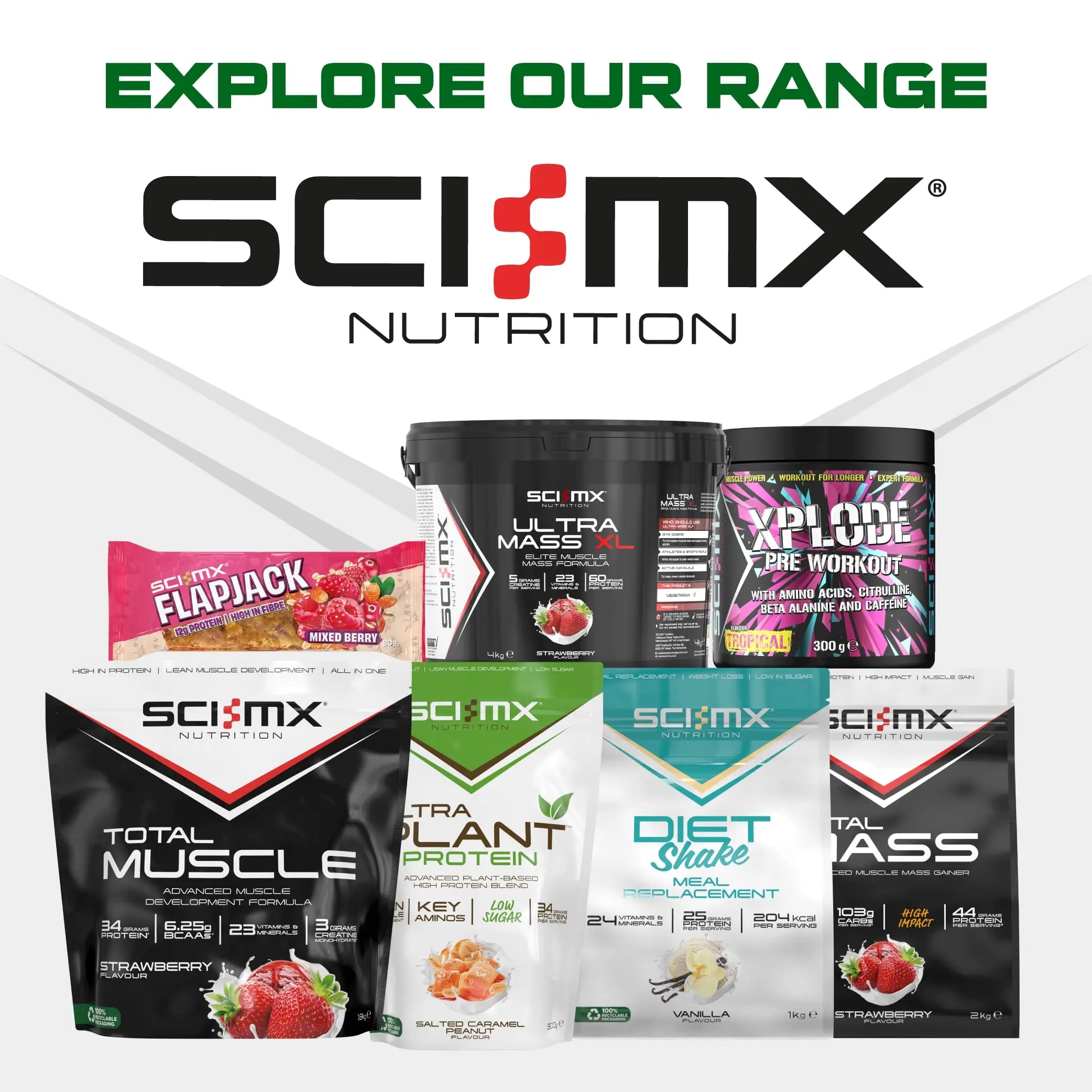SCI-MX Pro-V Gain - 100% Vegan Vanilla Flavour Soy Protein Powder Isolate + B12 + Magnesium SCI-MX Au supplements
