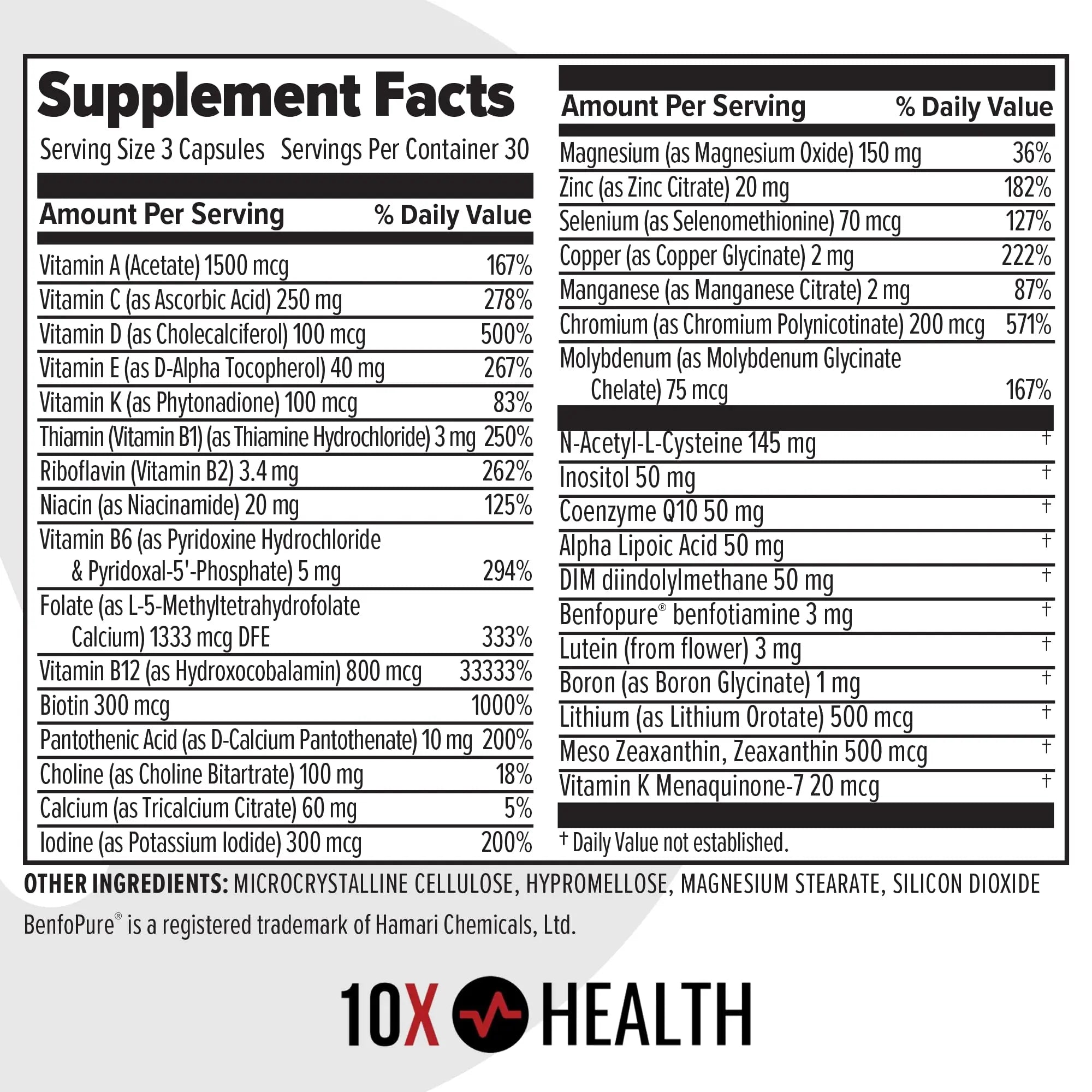 10X Health Optimize (Daily) & Sleep (PM) Bundle - Methylated Multivitamin Capsules + Magnesium, L Theanine & Melatonin 10X Health System Au supplements