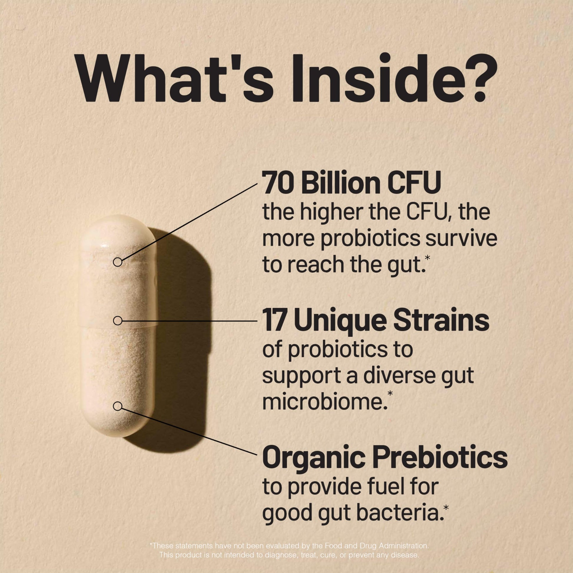 NatureWise Probiotics 70 Billion CFU - 17 Strains + Organic Prebiotics - Immune, Digestive & Gut Health Support for Women & Men - Vegetarian, Gluten-Free, Non-GMO - 30 Capsules[1-Month Supply] NatureWise Au supplements