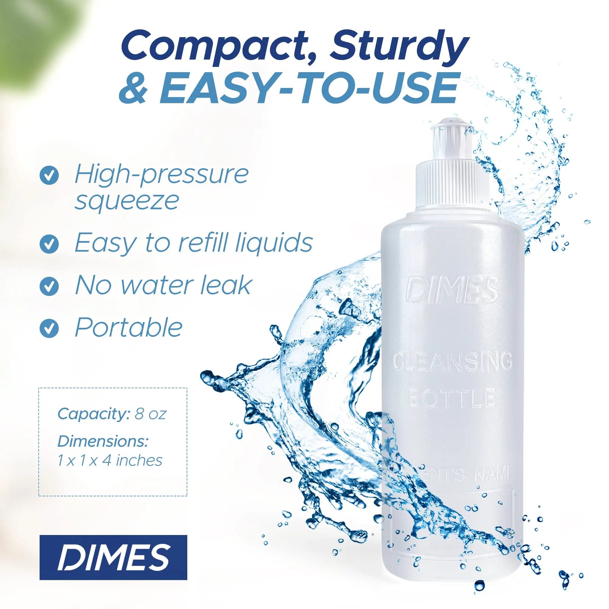 Dimes Perineal Lavette Irrigation Bottle 8 oz (Pack of 3). - Peri Bottle for Postpartum Care Dimes Au supplements