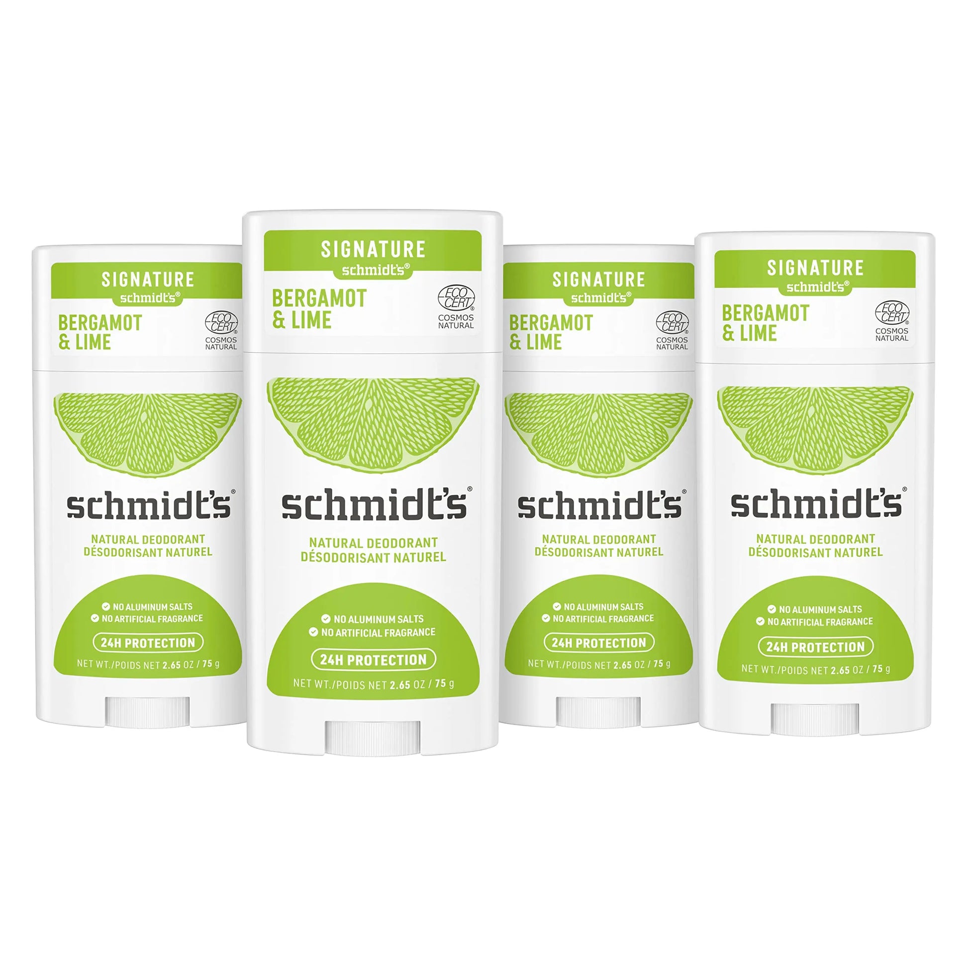 Schmidt's Aluminum Free Natural Deodorant For Women and Men, Bergamot & Lime Schmidt's Au supplements