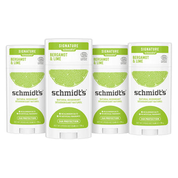Schmidt's Aluminum Free Natural Deodorant For Women and Men, Bergamot & Lime Schmidt's Au supplements