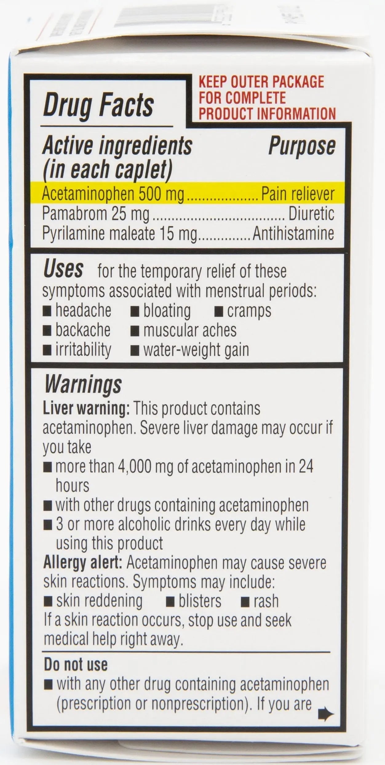Quality Choice Maximum Strength Mentrual Pain Relief, Multi Symptom Pain Relief Caplets, Cramps, Headache, Bloating, Backache & Irritability, 20 Count Package Quality Choice Au supplements