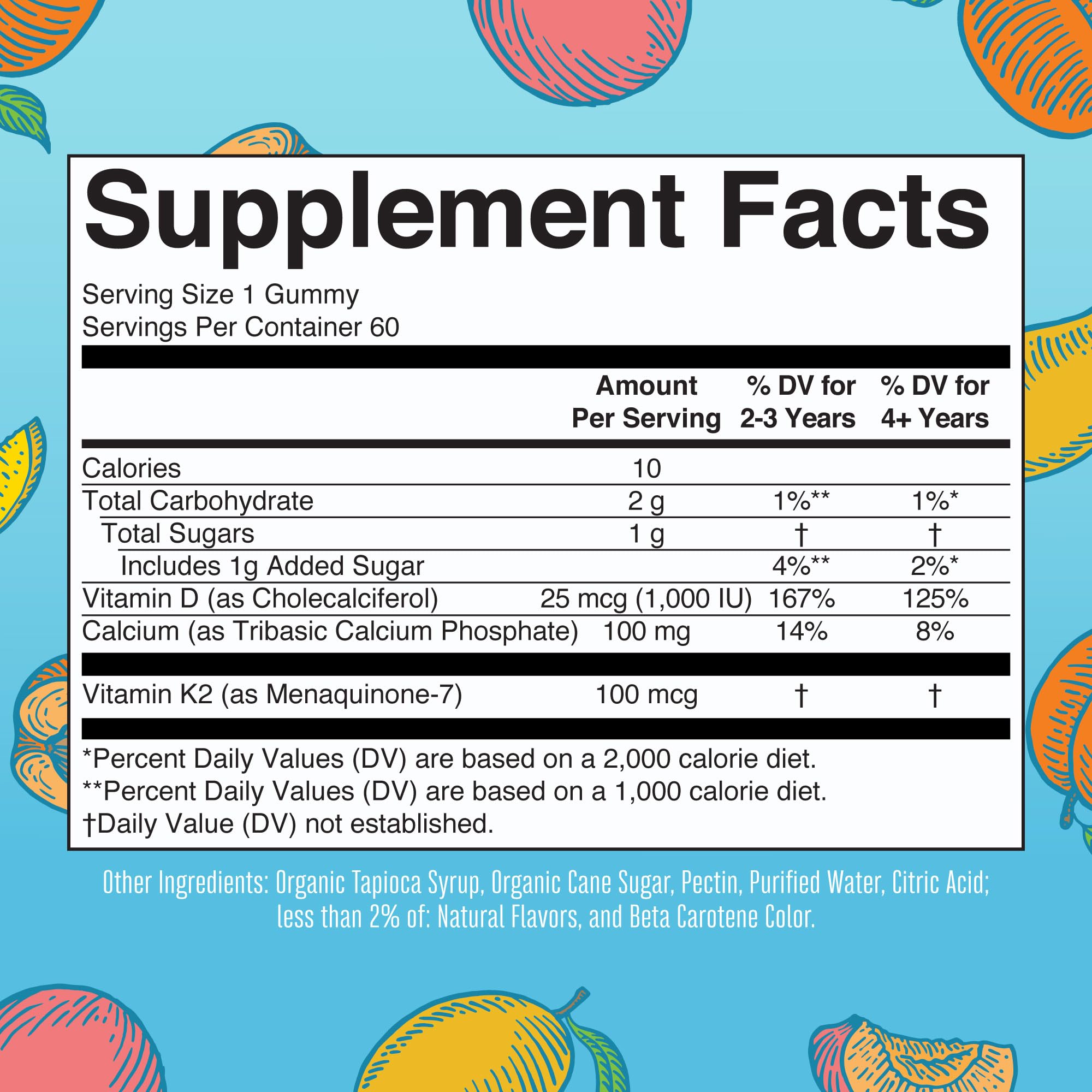 MaryRuth Organics Joint Health Liquid Drops & Vitamin K2+D3 Gummies (Peach Mango and Apricot) | Label Project Verified | Vitamins for Calcium, Joints, and Bone Support | Vegan, Non-GMO, Gluten Free MARYRUTH'S Au supplements