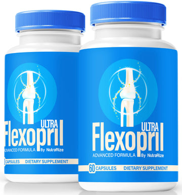 NutraRize (2 Pack) Flexopril Ultra Capsules, Official Flexopril for Joint Support, All-Natural Formula to Fortify Bones and Bolster Flexibility, Premium FlexoprilUltra Pills Review (120 Capsules) NutraRize Au supplements