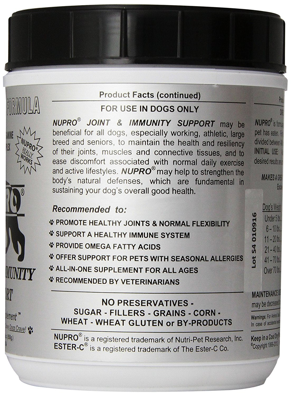 Nupro Joint and Immunity Supplement, 30-Ounce Xllent Au supplements