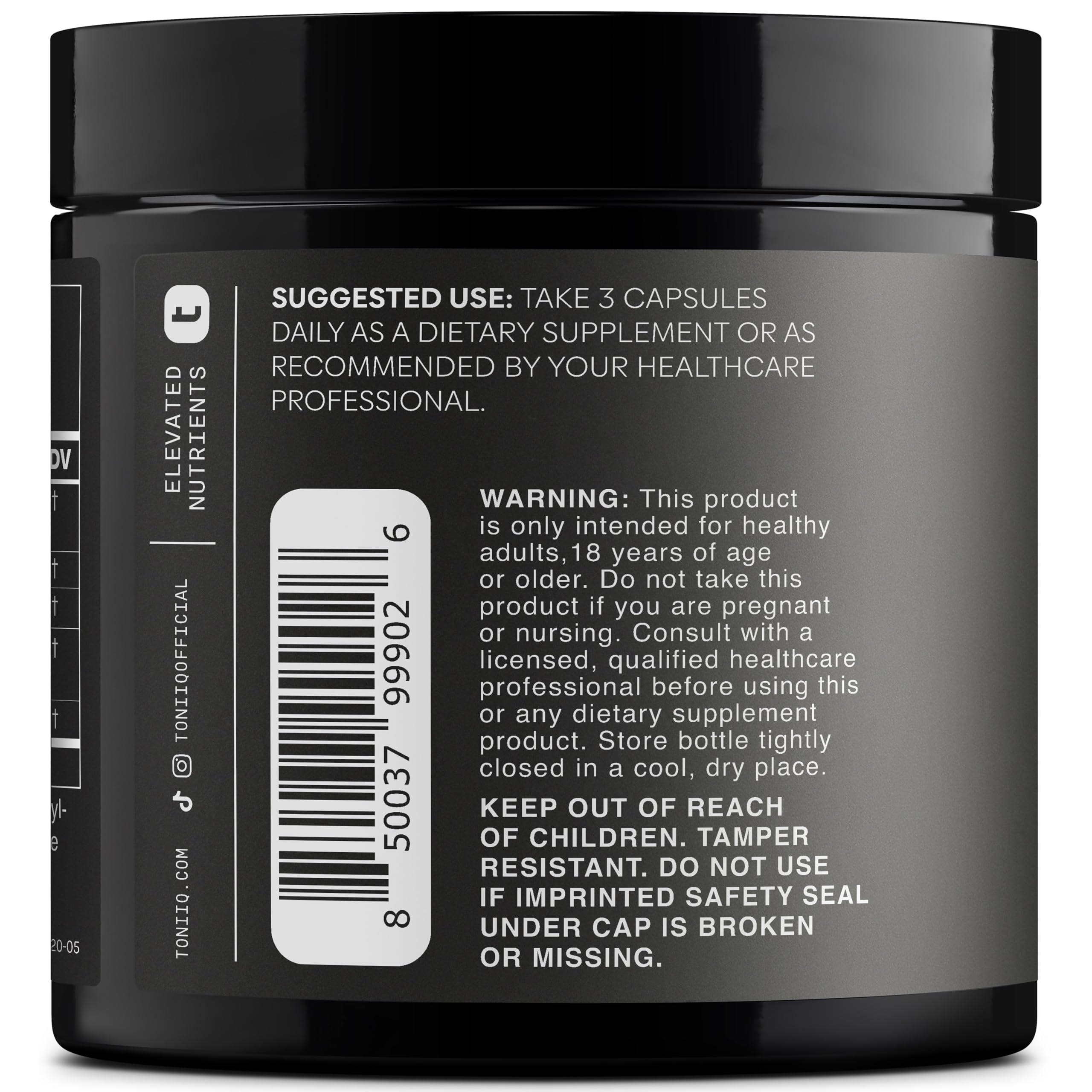 Turmeric Curcumin - Ultra High Potency 60:1 Extract with 97% Curcuminoids - 1200mg Per Serving - Black Pepper & MCT Oil for Enhanced Absorption - Third-Party Lab Tested - 120 Capsules Toniiq Au supplements