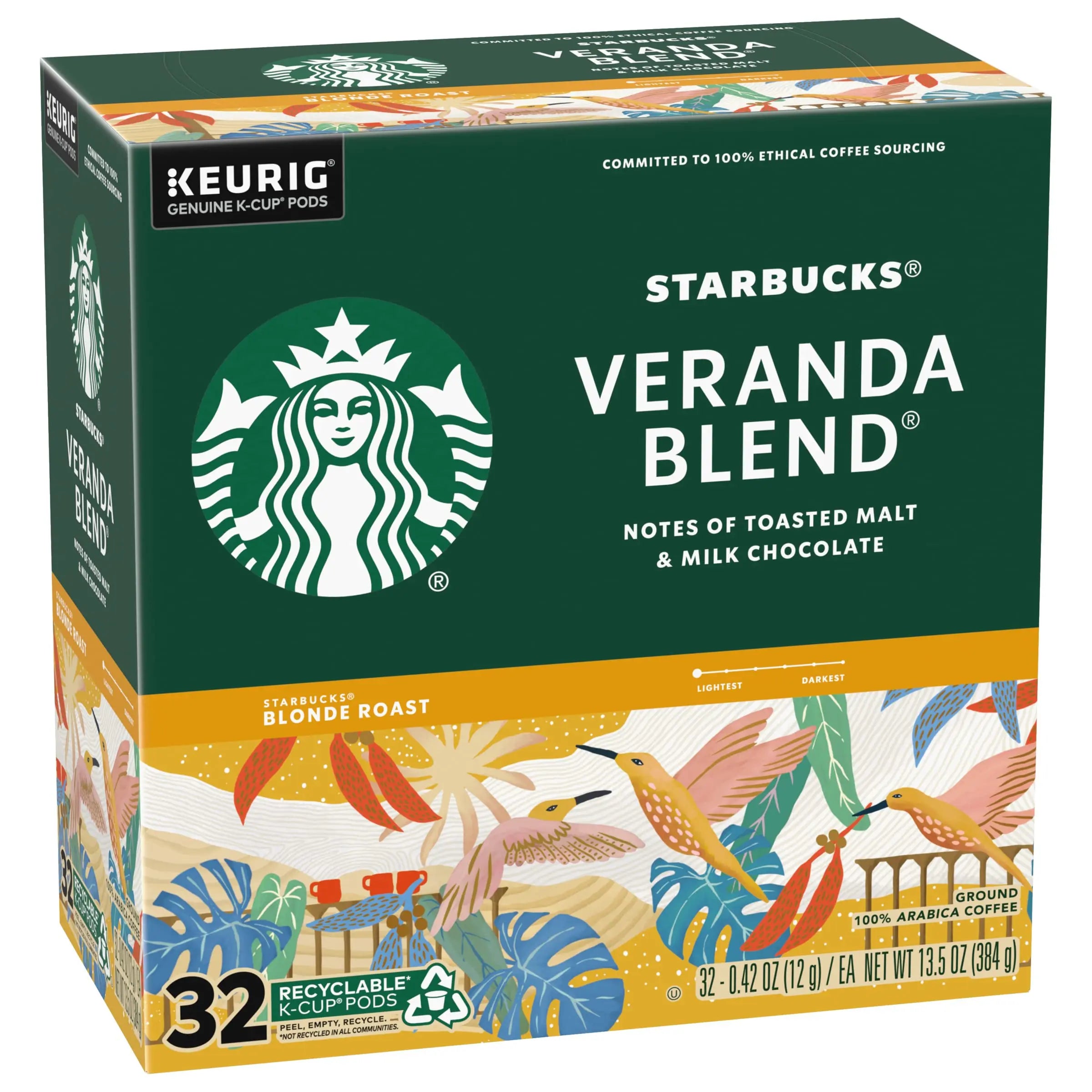 Starbucks Veranda Blend Coffee K-Cups,4/24 Pack-96 K-Cups Starbucks Au supplements