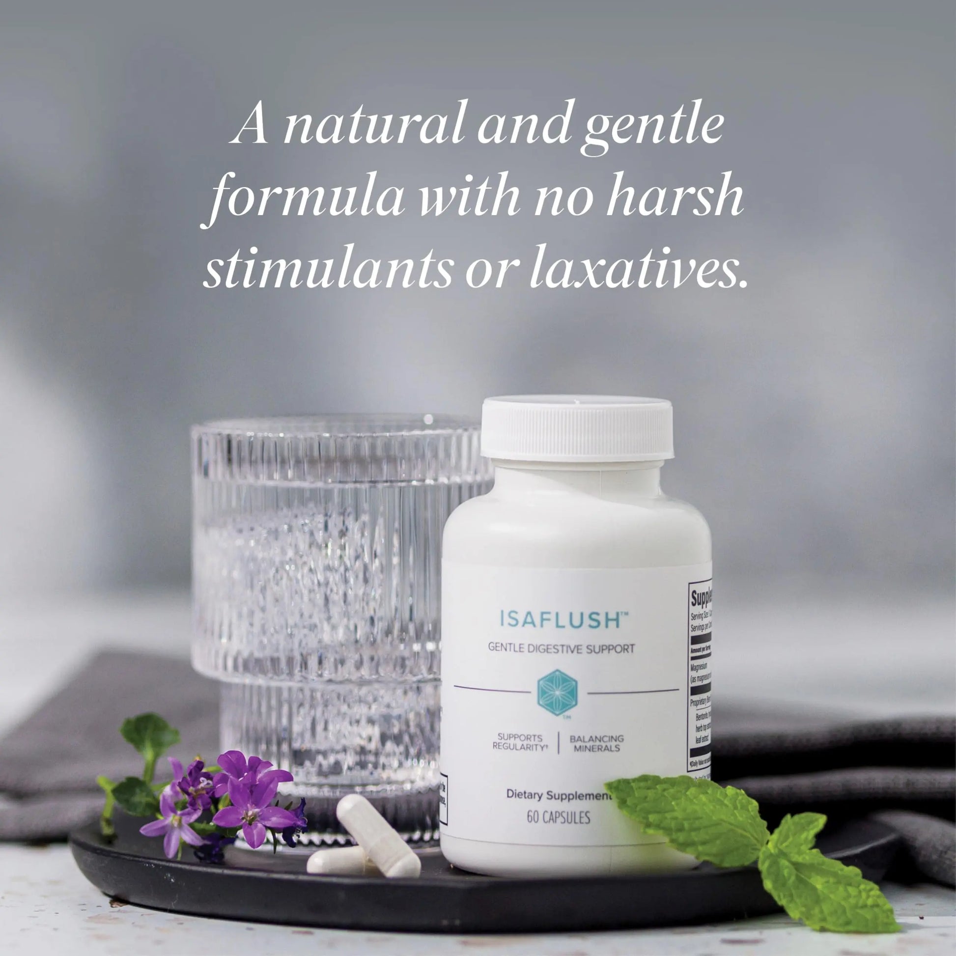 Isagenix IsaFlush - Gentle Digestive Support with Balanced Minerals Encouraging Regularity - No Harsh Laxatives - 60 Capsules Isagenix Au supplements
