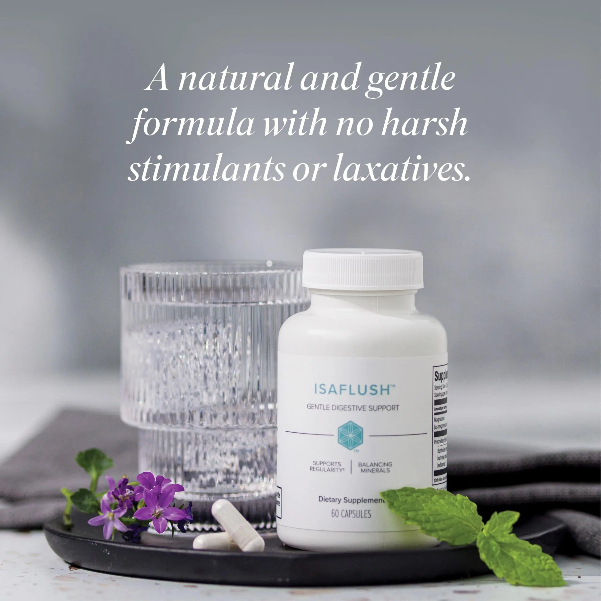 Isagenix IsaFlush - Gentle Digestive Support with Balanced Minerals Encouraging Regularity - No Harsh Laxatives - 60 Capsules Isagenix Au supplements