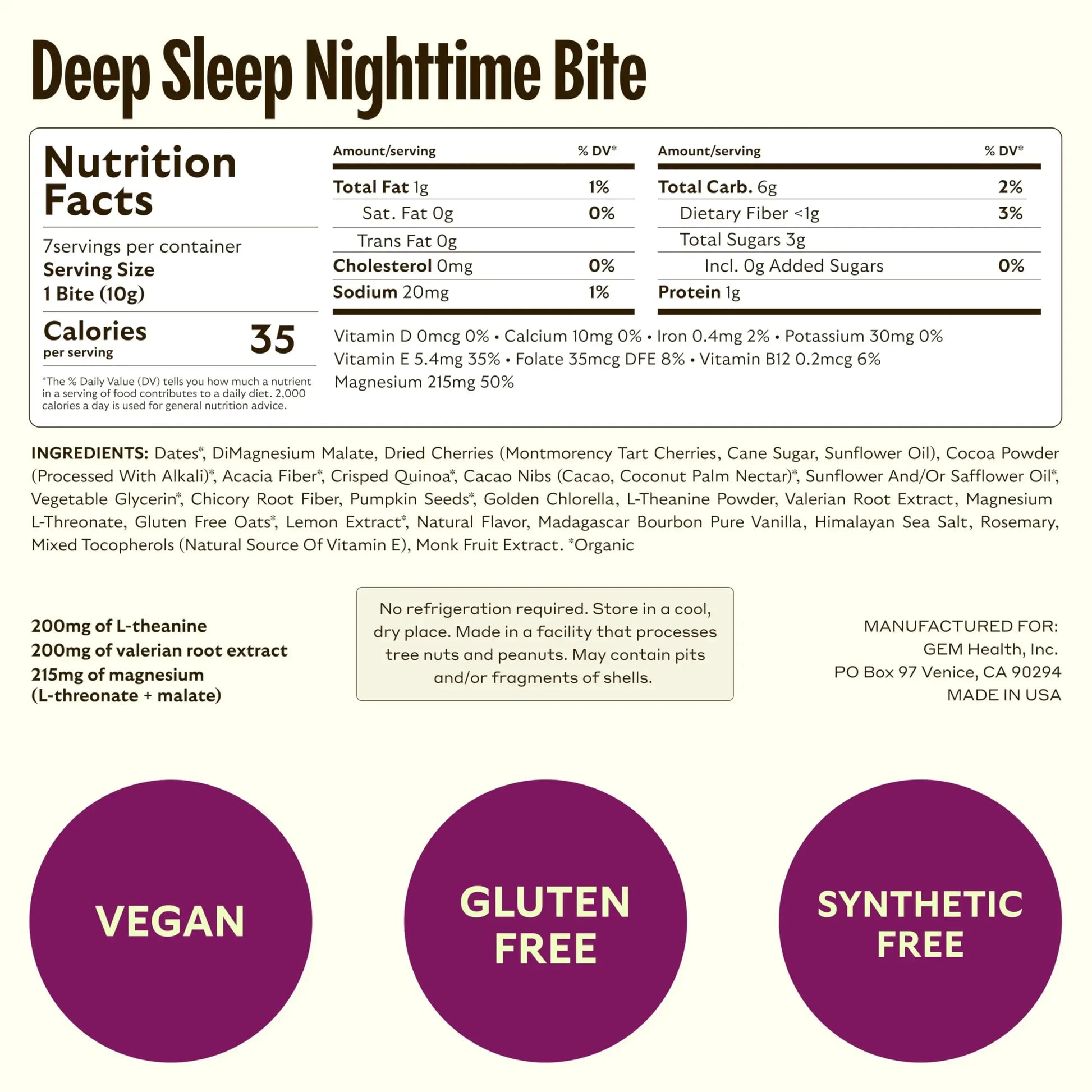 GEM Bite Complete Routine Variety Pack with Daily Multivitamin (14 Bites), Chill-Out Calm (7 Chews) & Deep Sleep Aid (7 Chews) | GEM Au supplements