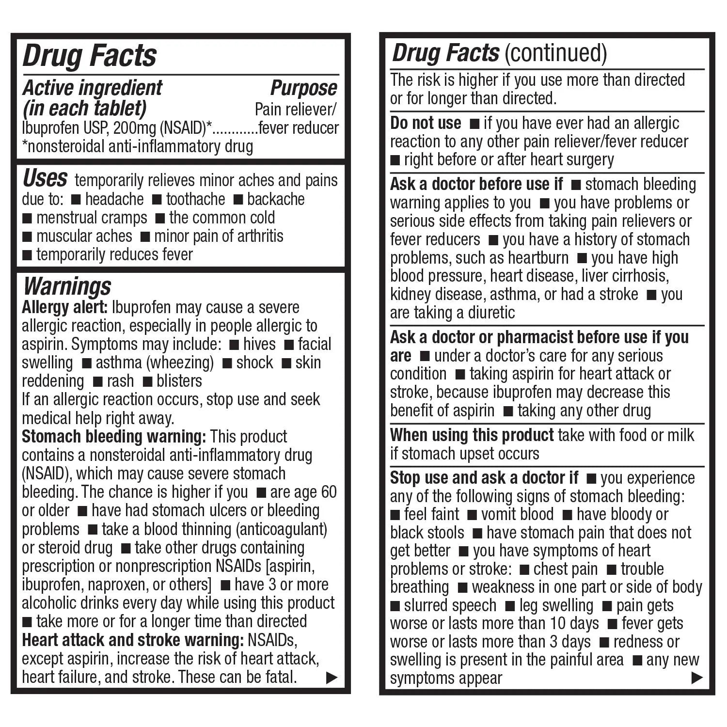 HealthA2Z® Ibuprofen Caplets 200mg | Pain Reliever & Fever Reducer | 24 Packs of 30 Tablets (720 Tablets Total) | Value Pack | NSAID HealthA2Z Au supplements