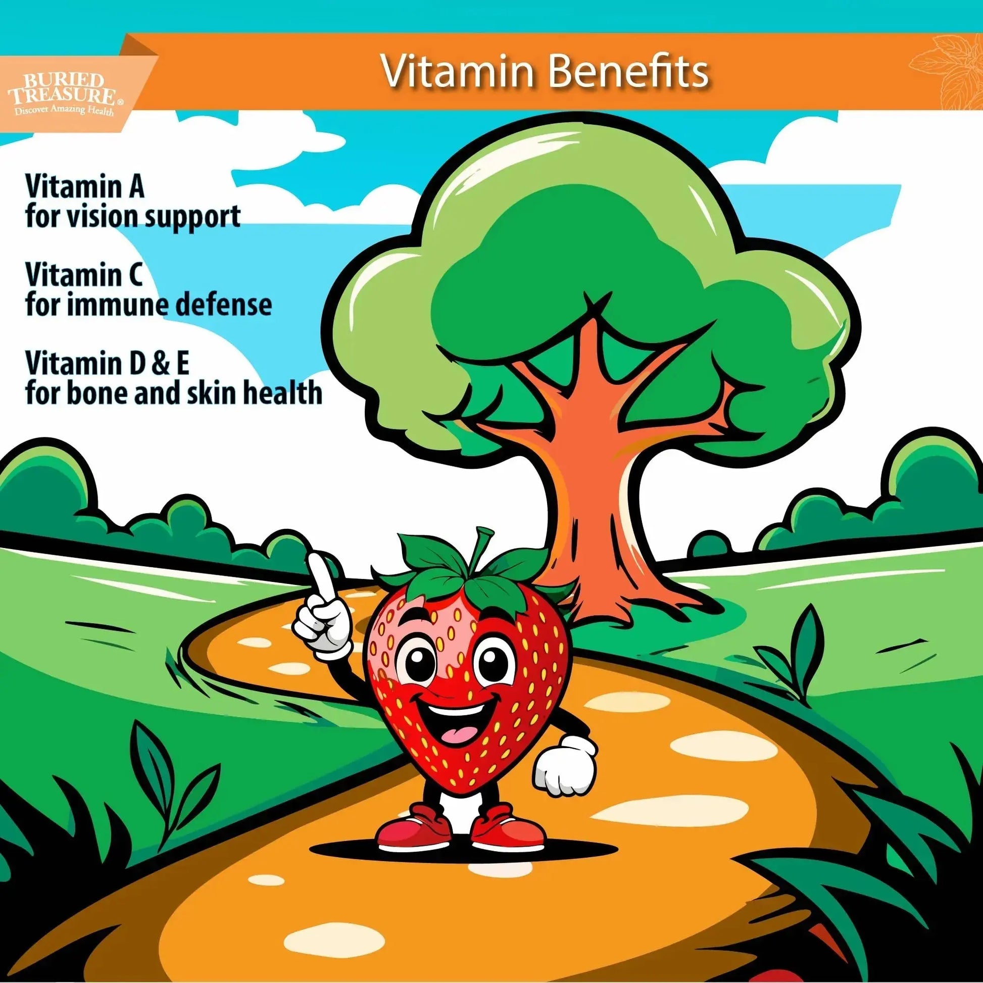 Buried Treasure Children's Daily Multi Liquid Multivitamin & Minerals Nutritional Dietary Vegan Supplement for Kids No Artificial Ingredients Buried Treasure Au supplements