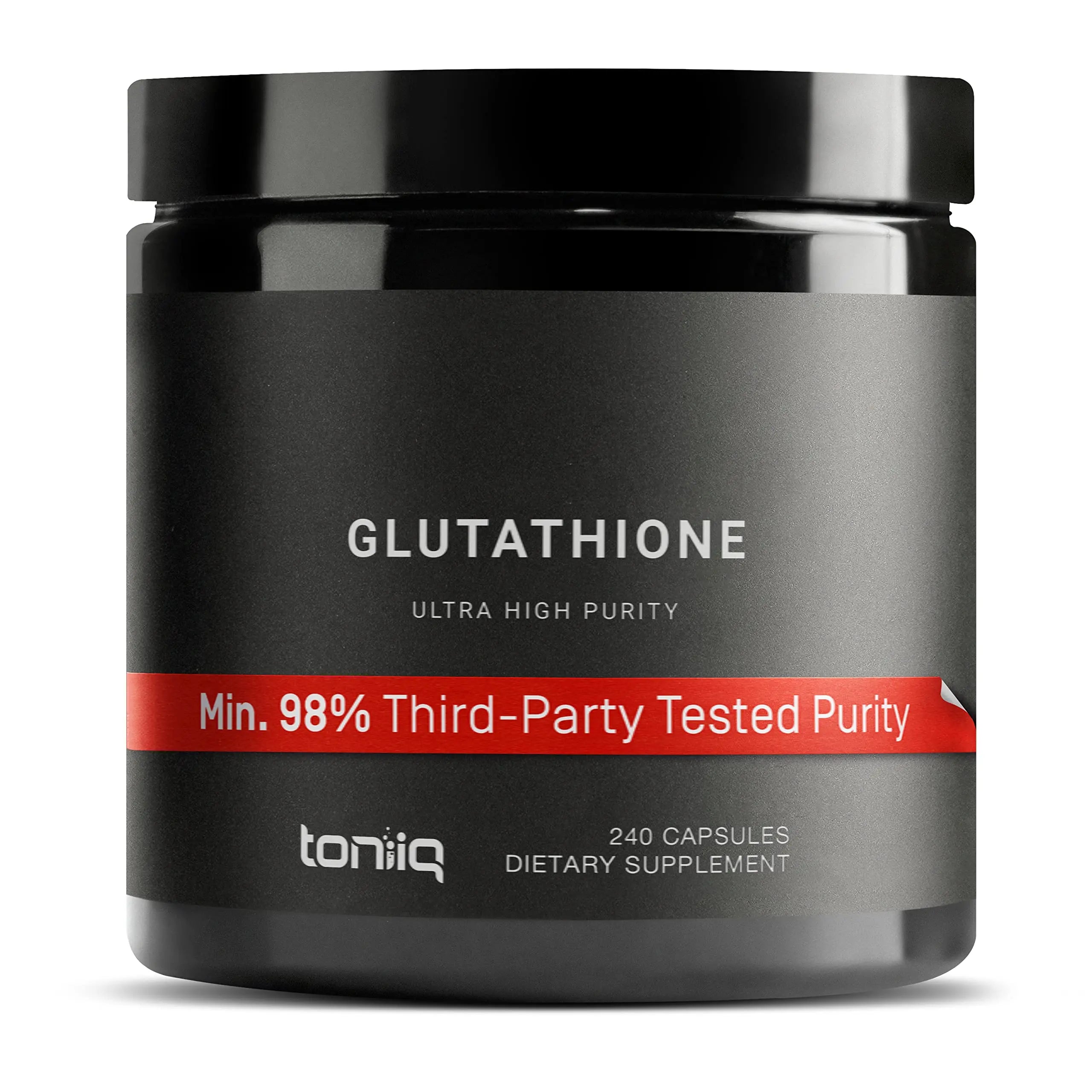 Toniiq Ultra High Strength Glutathione Capsules - 1000mg Concentrated Formula - 98%+ Toniiq Au supplements