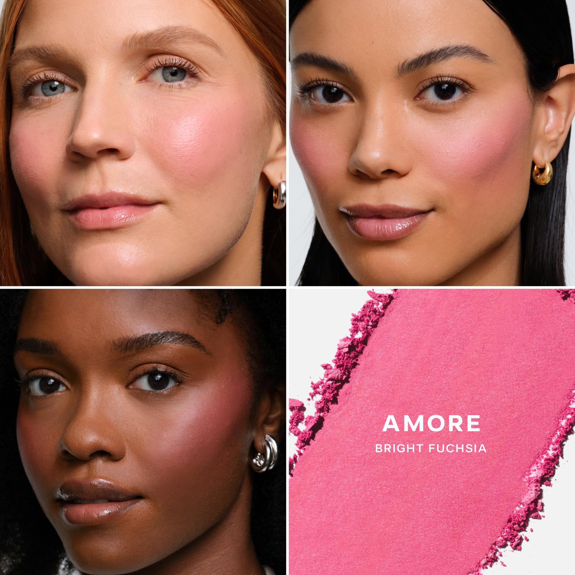 Saie Cheek Flush Duo - Dew Liquid Blush (.40 oz, Flirty), SuperSuede Baked Powder Blush (.01 oz, Amore) - Layerable, Skin-Nourishing Blushes for a Seamless Radiant Finish Saie Au supplements