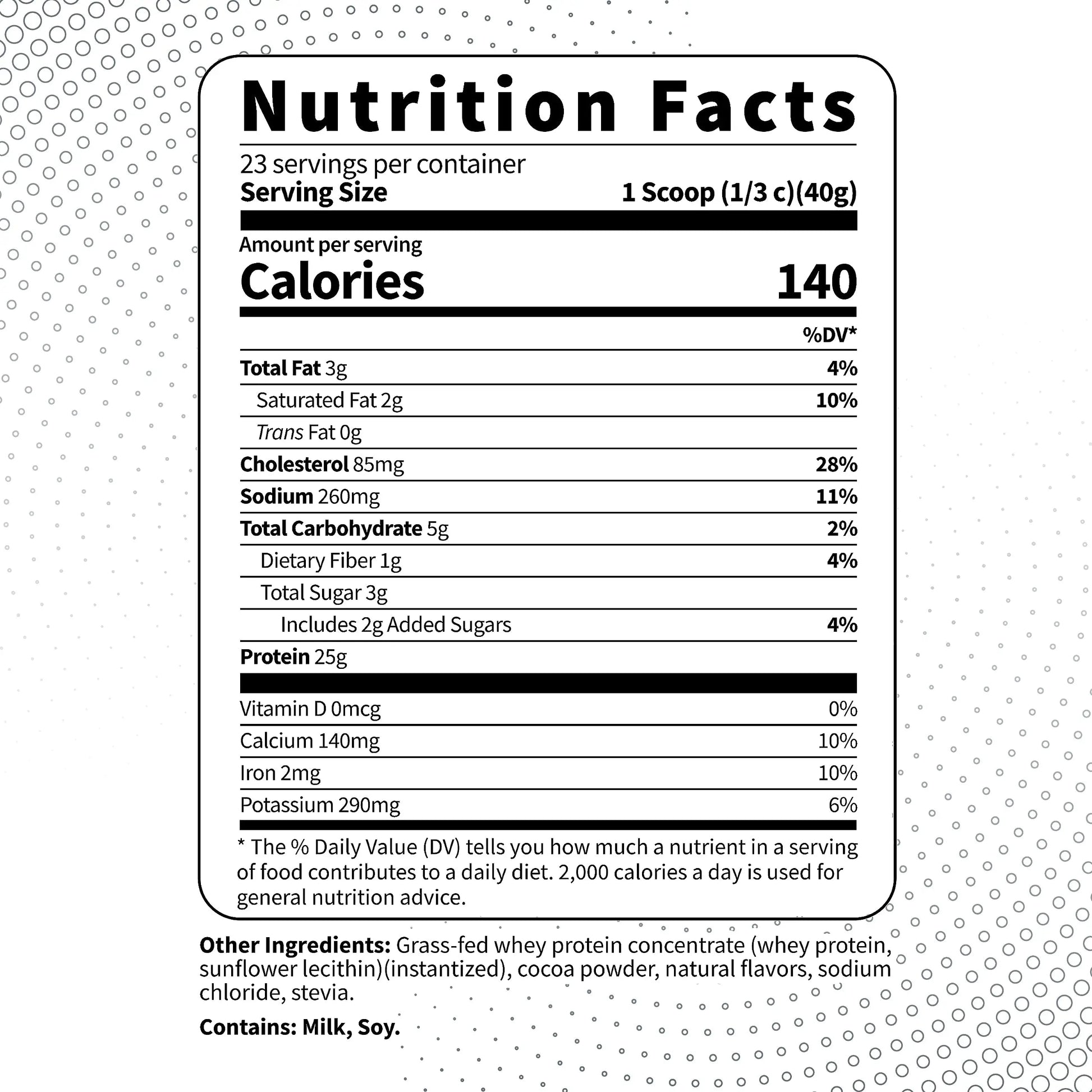 Type Zero Grass Fed Whey Protein Concentrate Powder (Chocolate, 2LBS) - Gluten Free Type Zero Au supplements