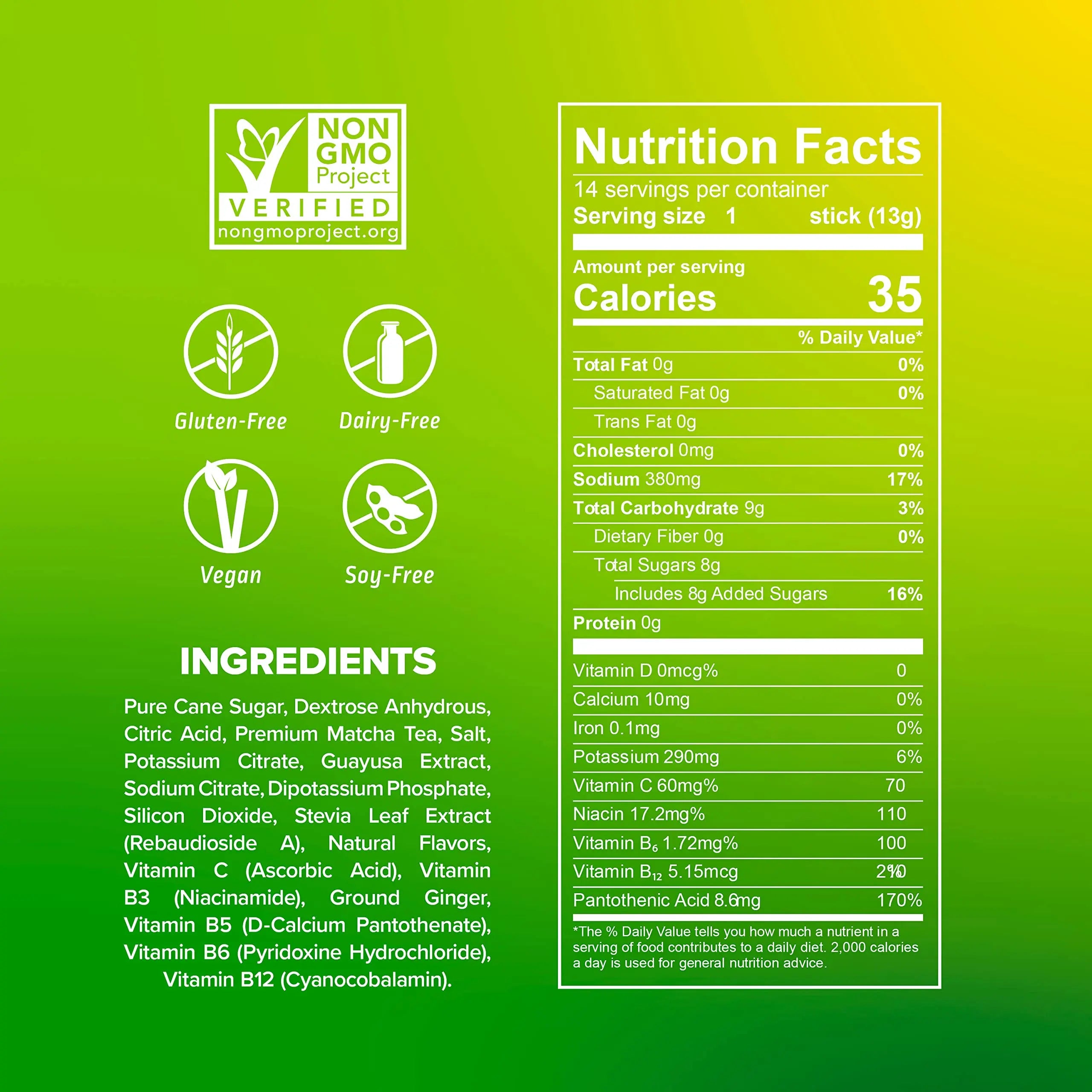 Liquid I.V. Hydration + Energy Multiplier - Lemon Ginger - Hydration Powder Packets Liquid I.V. Au supplements