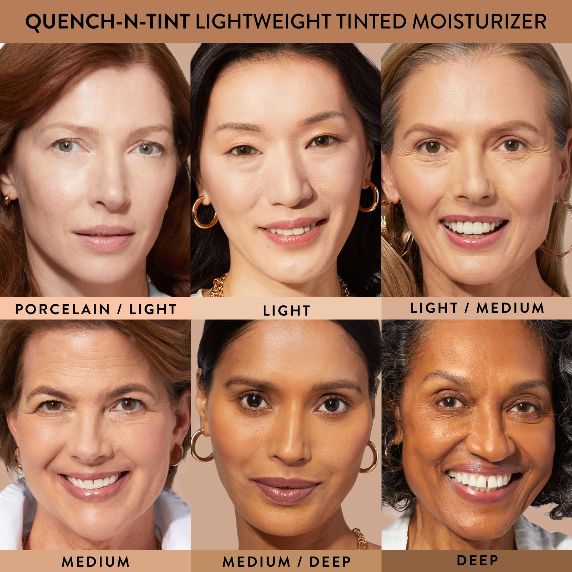 LAURA GELLER NEW YORK Quench-n-Tint Tinted Moisturizer - Sheer to Light Buildable Coverage - Natural Glow Finish - Lightweight Formula with Hyaluronic Acid, 04 Medium LAURA GELLER NEW YORK Au supplements