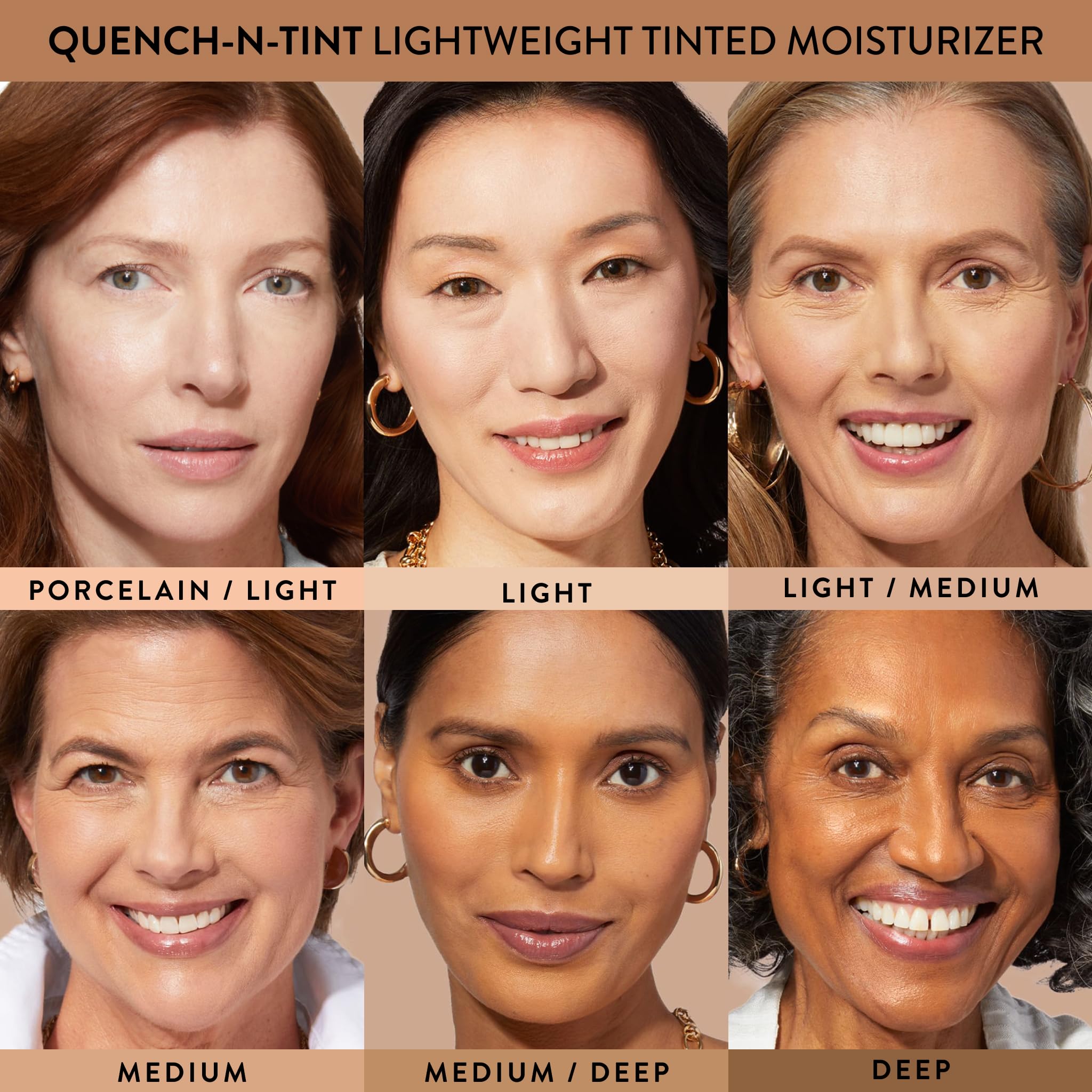 LAURA GELLER NEW YORK Quench-n-Tint Tinted Moisturizer - Sheer to Light Buildable Coverage - Natural Glow Finish - Lightweight Formula with Hyaluronic Acid, 04 Medium LAURA GELLER NEW YORK Au supplements