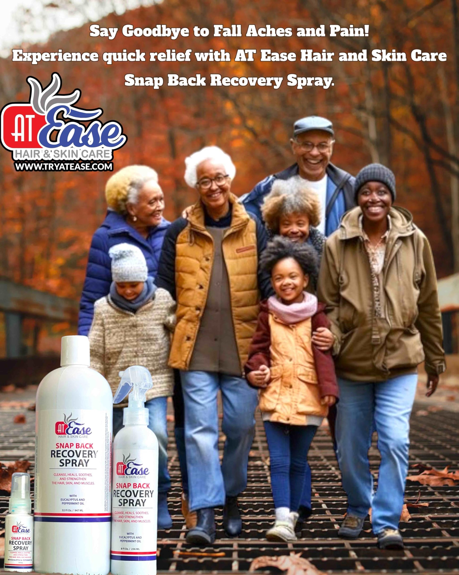 AT Ease Snap Back Recovery Muscle Spray AT Ease Au supplements