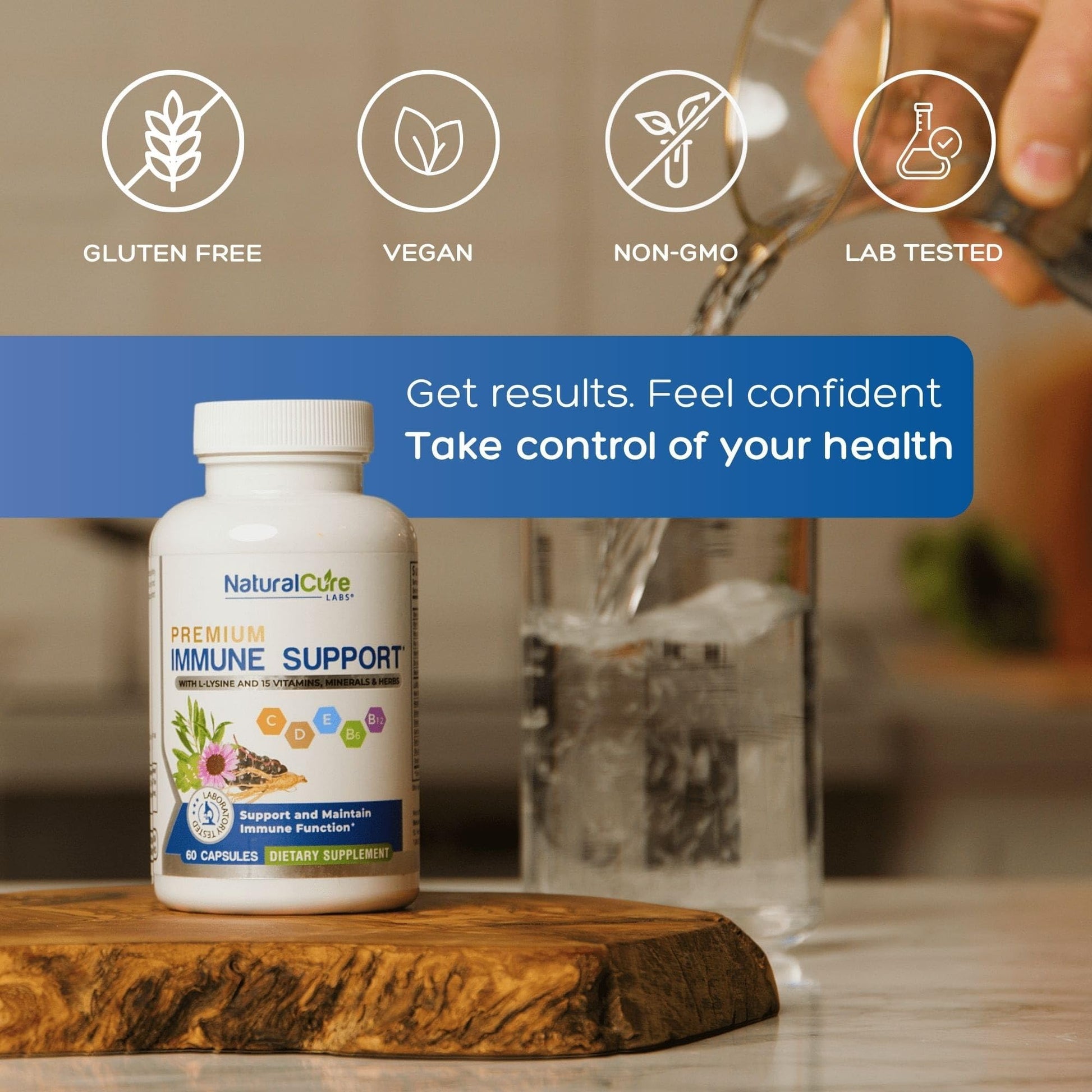 Natural Cure Labs Premium Immune Support Natural Cure Labs Au supplements