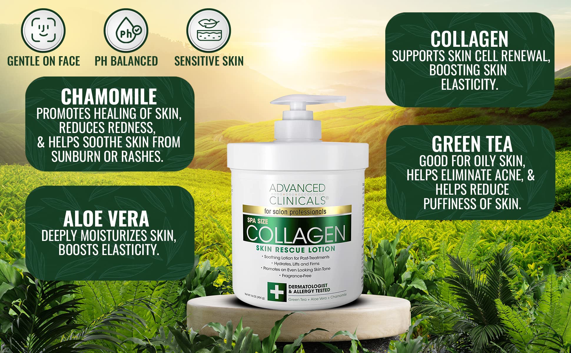 Advanced Clinicals Retinol Body Lotion + Collagen Cream 2pc Body Skin Care Set Advanced Clinicals Au supplements