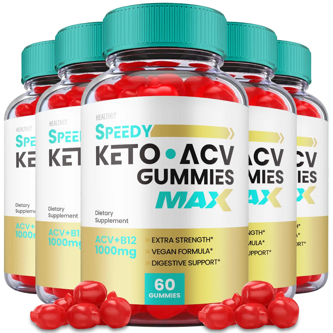 (5 Pack) Speedy Keto ACV Gummies Maximum Strength, Speedy Keto Plus ACV Gummies Healthly Au supplements