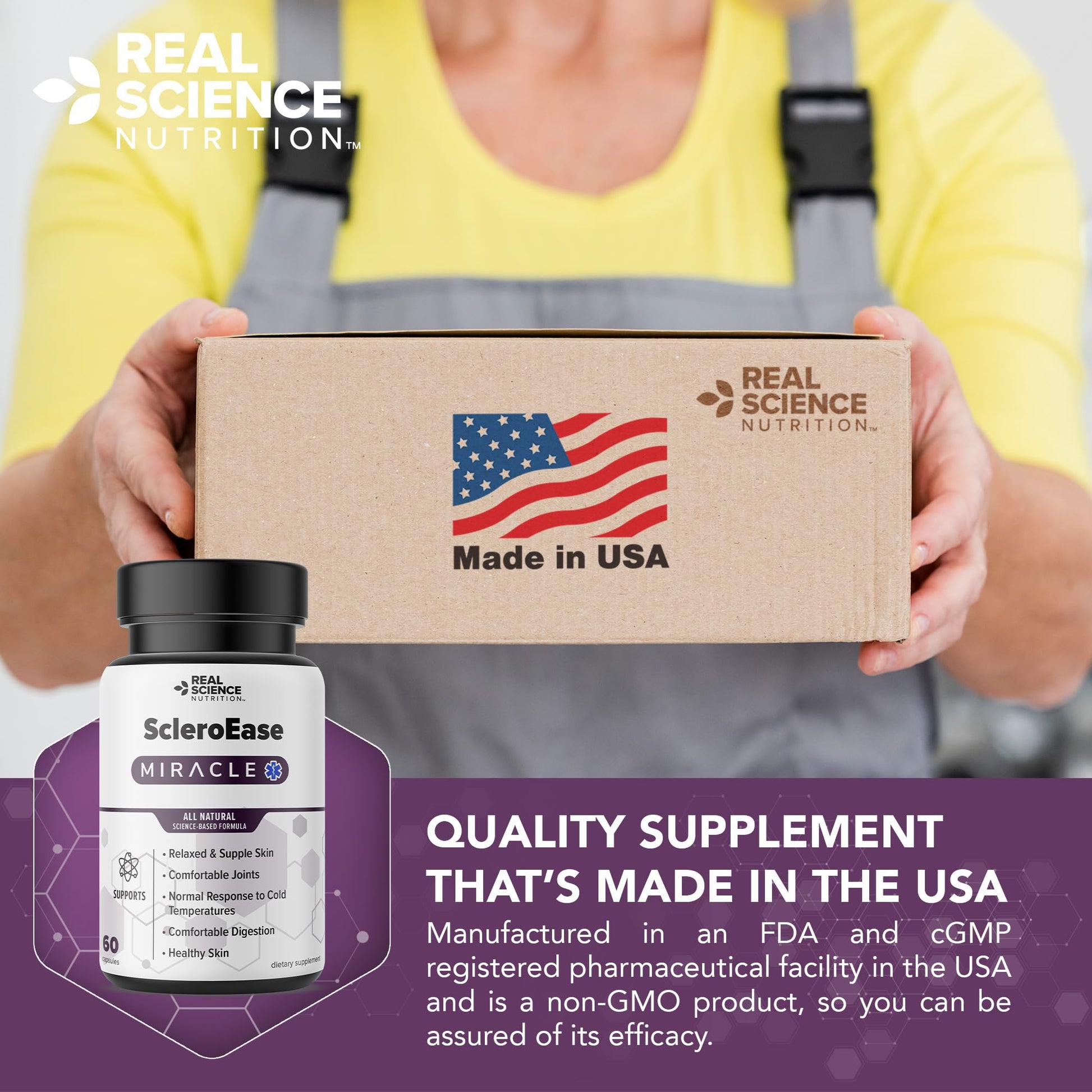 Real Science Nutrition ScleroEase Miracle Offers Relief to sufferers of Scleroderma, Supporting Flexible & Supple Skin, Comfortable Joint Movement, Comfortable Digestion, and Healthy Skin Real Science Nutrition Au supplements