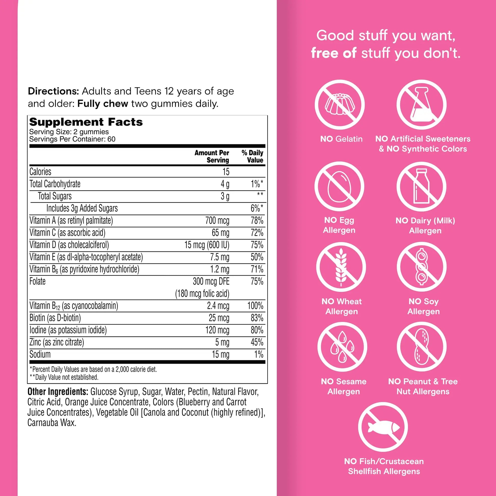One A Day Teen Girl’s Daily Essentials Multivitamin Gummies, Teen Girl Multivitamins with Biotin, Vitamin B12 and B6, Vitamin C ONE A DAY Au supplements