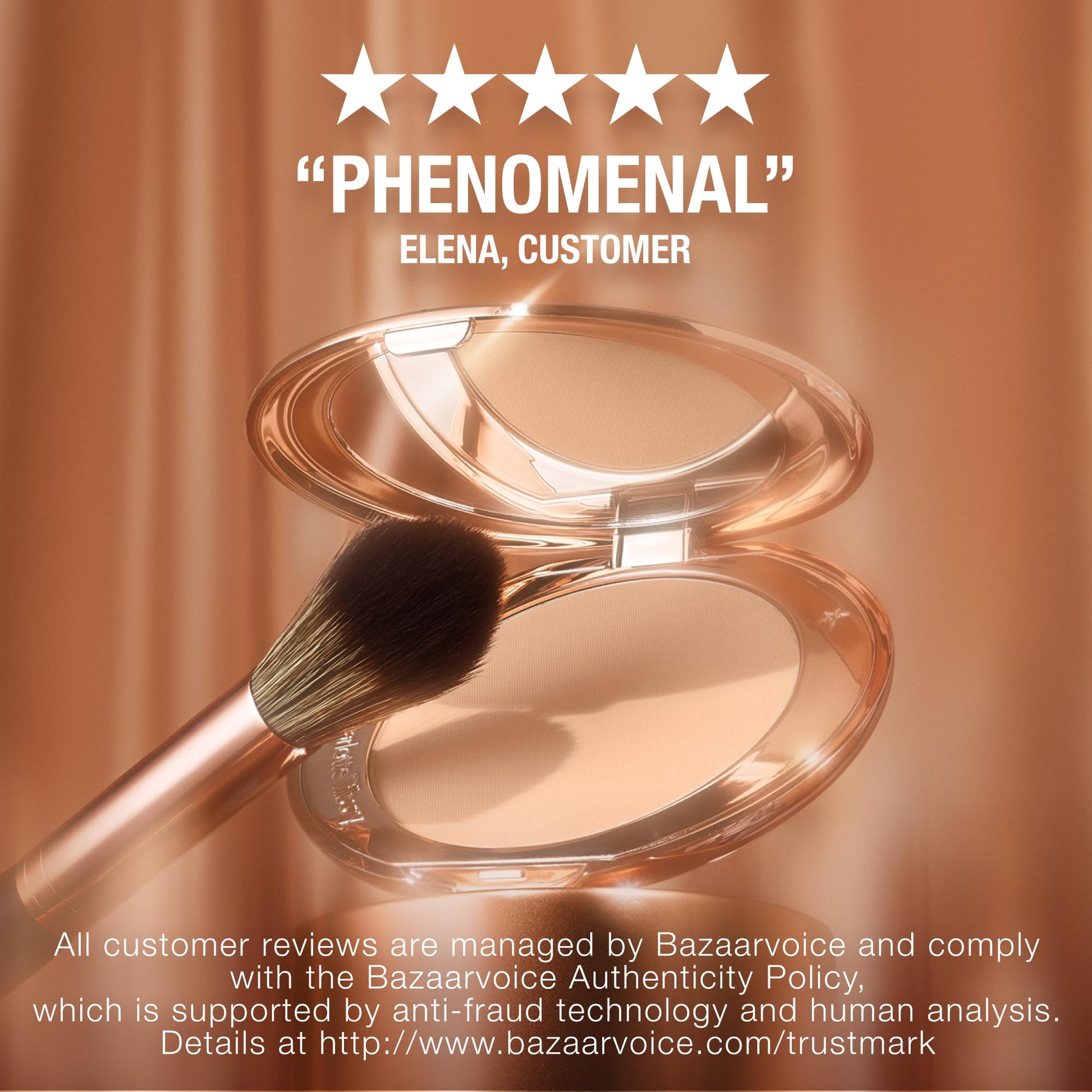 Charlotte Tilbury Airbrush Flawless Finish Setting Powder - Pore-Blurring Pressed Powder for Face Makeup to Minimize Shine with a Soft-Focus Finish - 1 Fair Charlotte Tilbury Au supplements