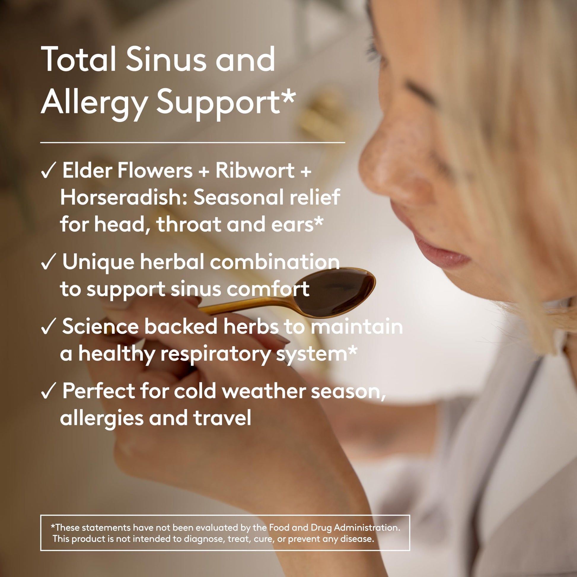 Harker Herbals Sinus Ease Syrup, Herbal Nasal Care for Runny Nose, Sinus Pressure, High Absorption, Herbal Flavor, Plant-Based - 6.7 Fl oz (40 Servings) Harker Herbals Au supplements