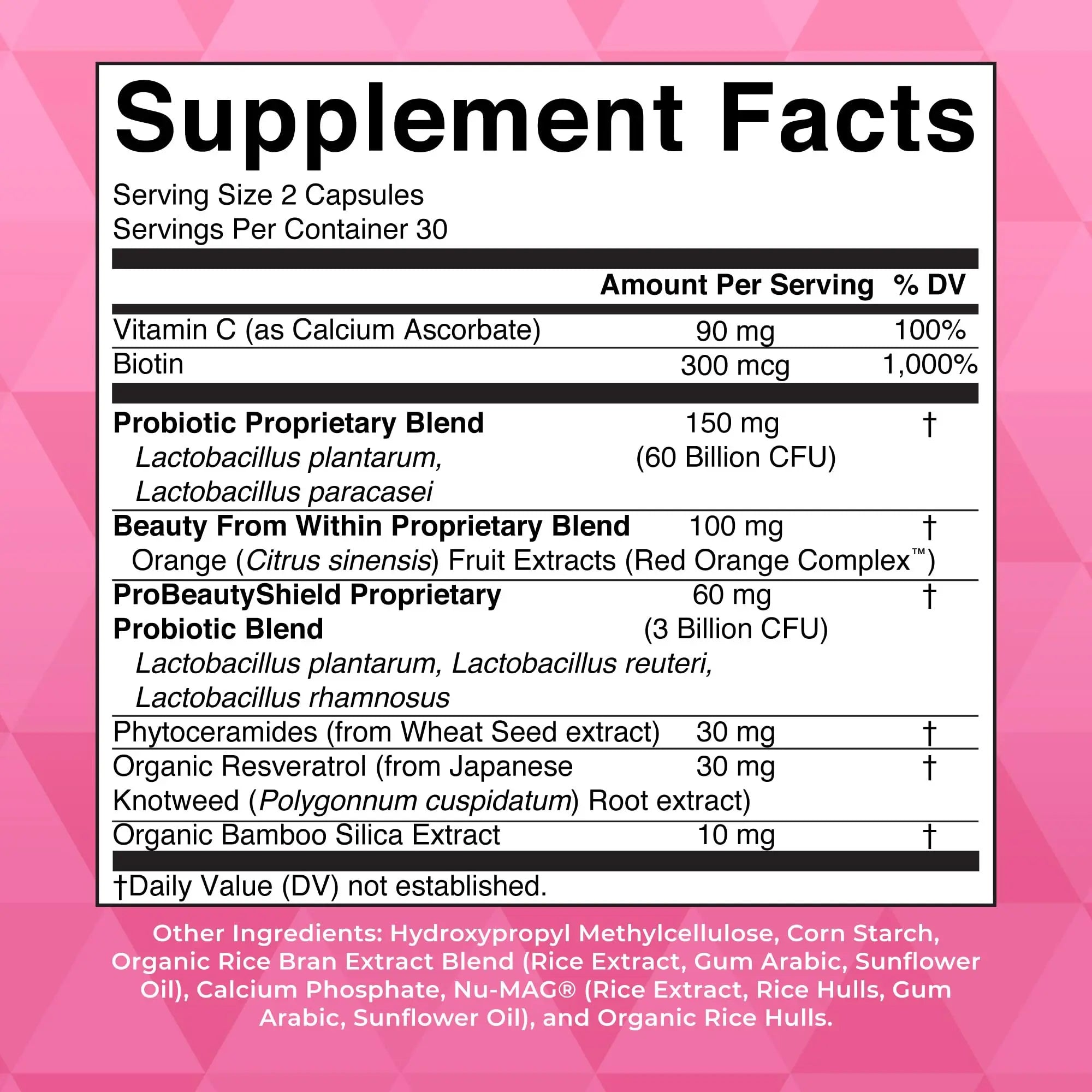 MaryRuth Organics Probiotic Beauty Capsules | Vegan Collagen Support | Anti Aging | Gut Health | Hair Skin and Nails Vitamins | Skin Care MARYRUTH'S Au supplements