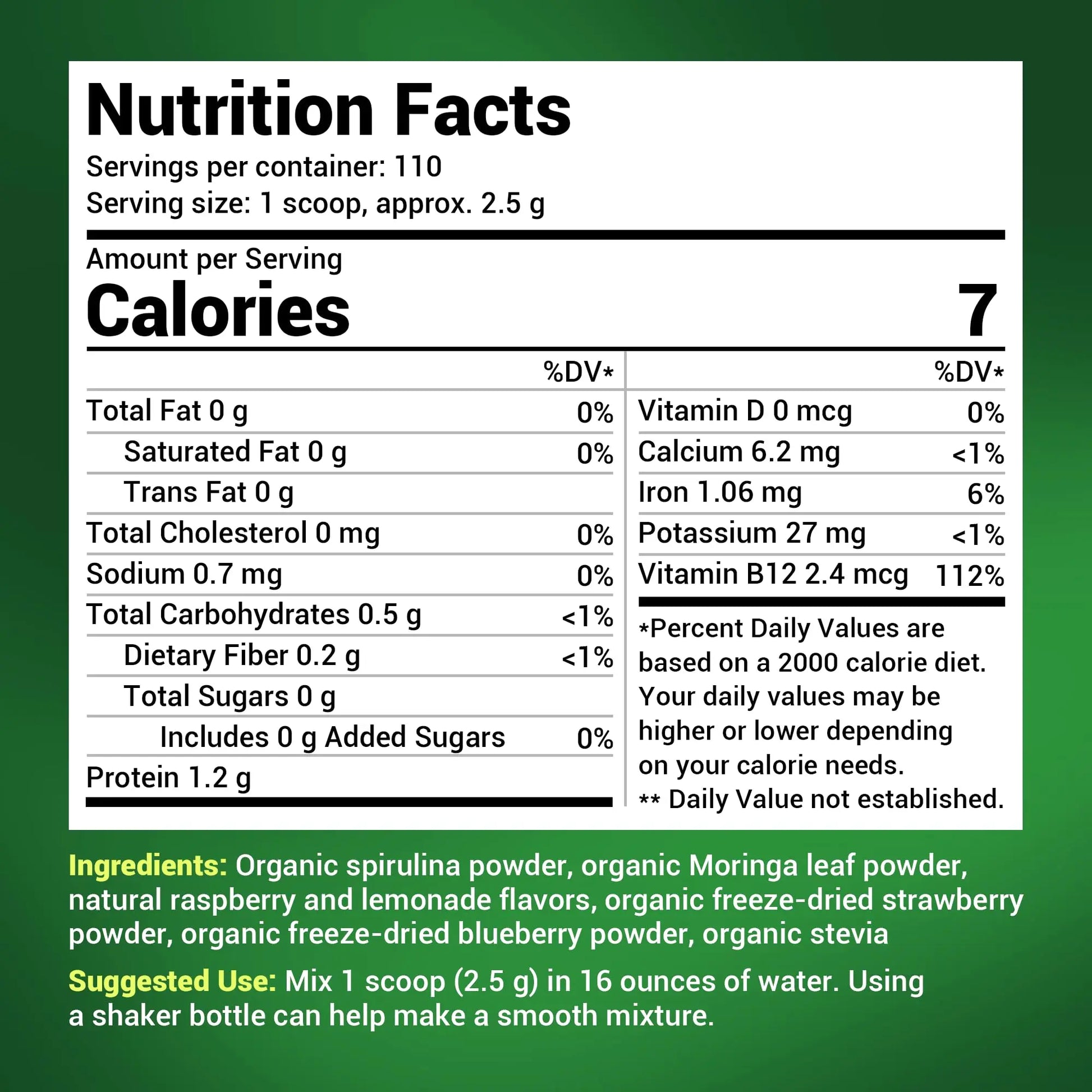 Dr. Berg's (Veggie Solution) Organic Super Greens Powder w/Spirulina - Raw Green Dr. Berg Nutritionals Au supplements