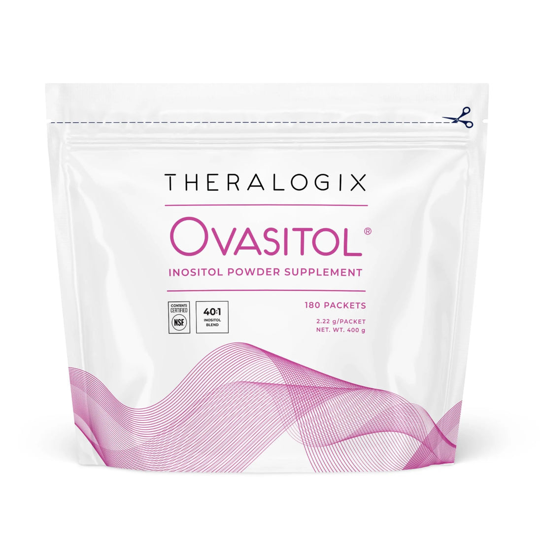 Theralogix Ovasitol Inositol Powder Packets - 180 Servings - Myo-Inositol Theralogix Au supplements