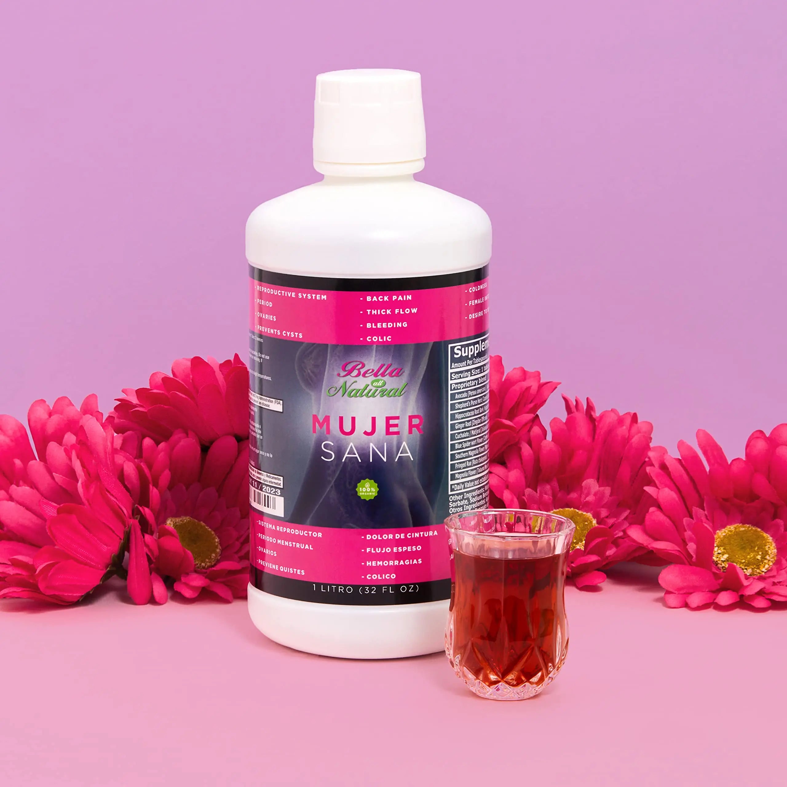 Bella All Natural Mujer Sana Healthy Woman, Hormonal imbalance, PCOS, Period Cramps Bella All Natural Au supplements