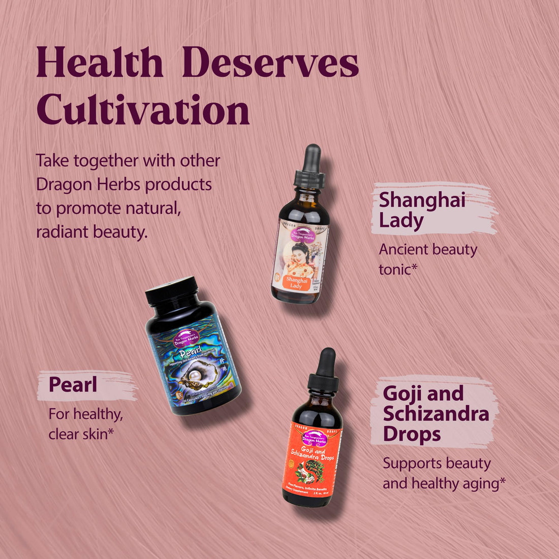 Dragon Herbs Hair and Nails | All Natural Supplement to Support Hair, Nails, Healthy Aging, and Circulation | All Natural Ingredients, Non-GMO (100 Capsules, 500 mg Per Capsule) Dragon Herbs Au supplements