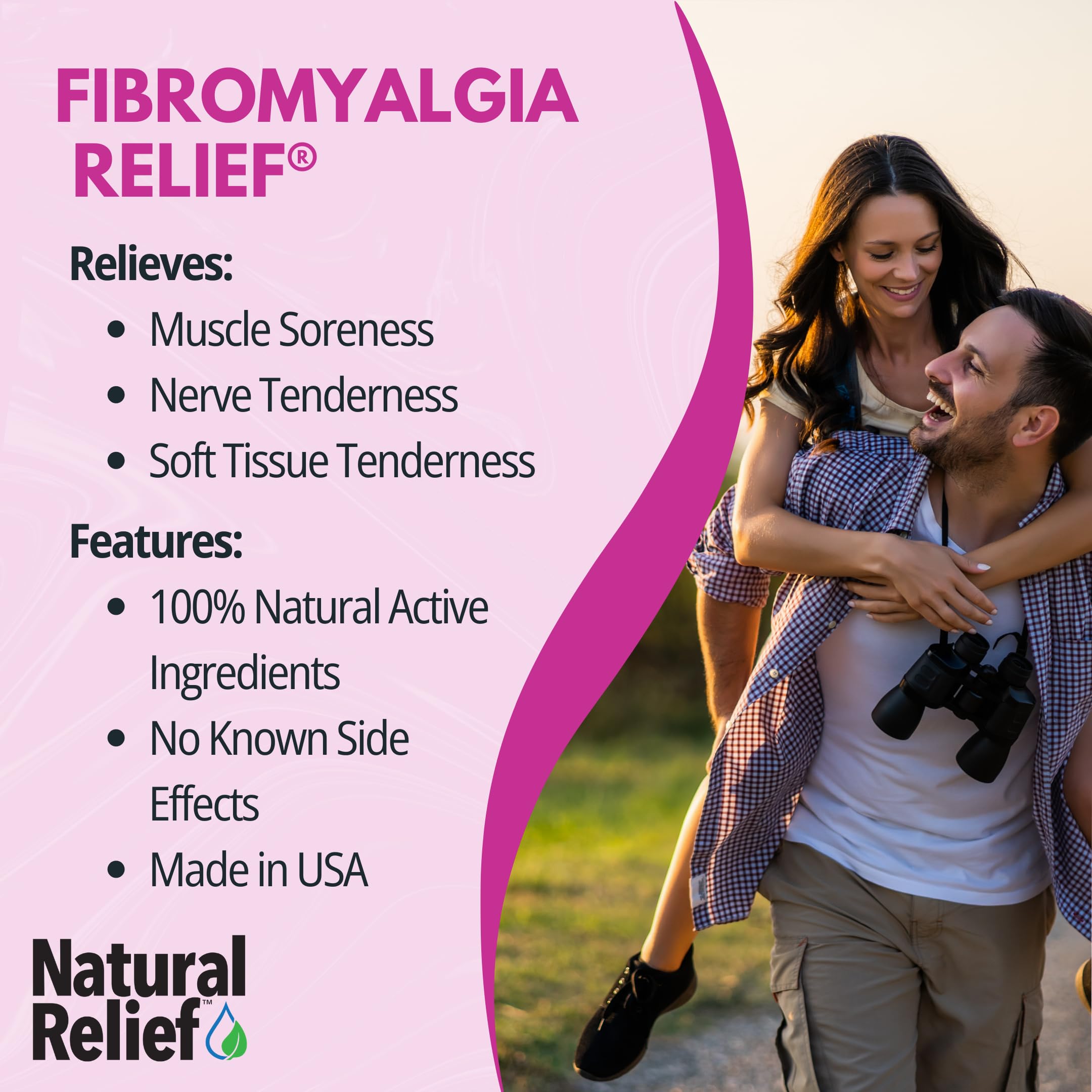 Fibromyalgia Relief for Temporary Relief of Muscle Soreness Discomfort Tenderness Difficulty Moving Joint Pain (3 Pack) TRP THE RELIEF PRODUCTS Au supplements