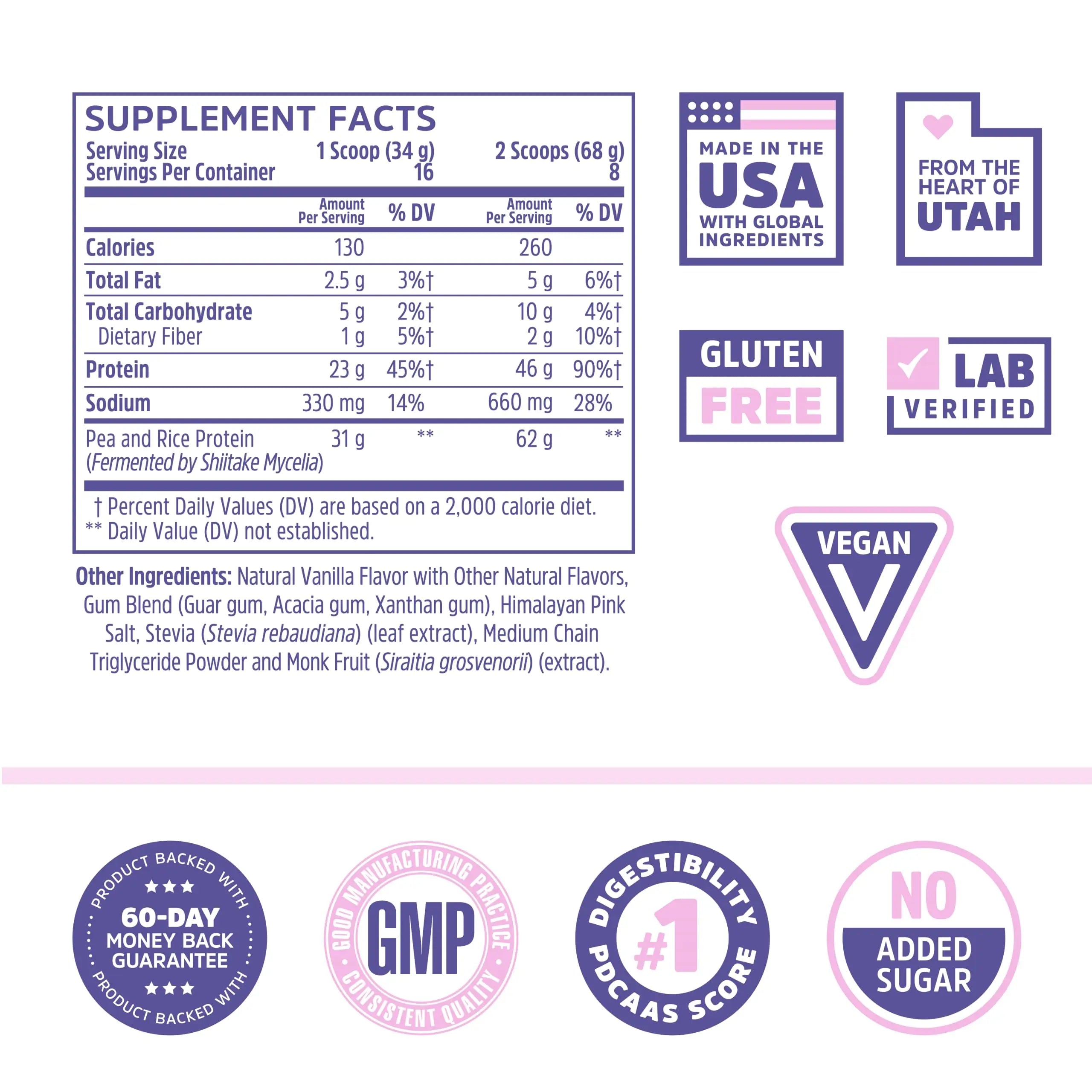 Zhou Nutrition Plant Based Vegan Protein Powder, Best Absorption Digest Score, Complete Zhou Nutrition Au supplements