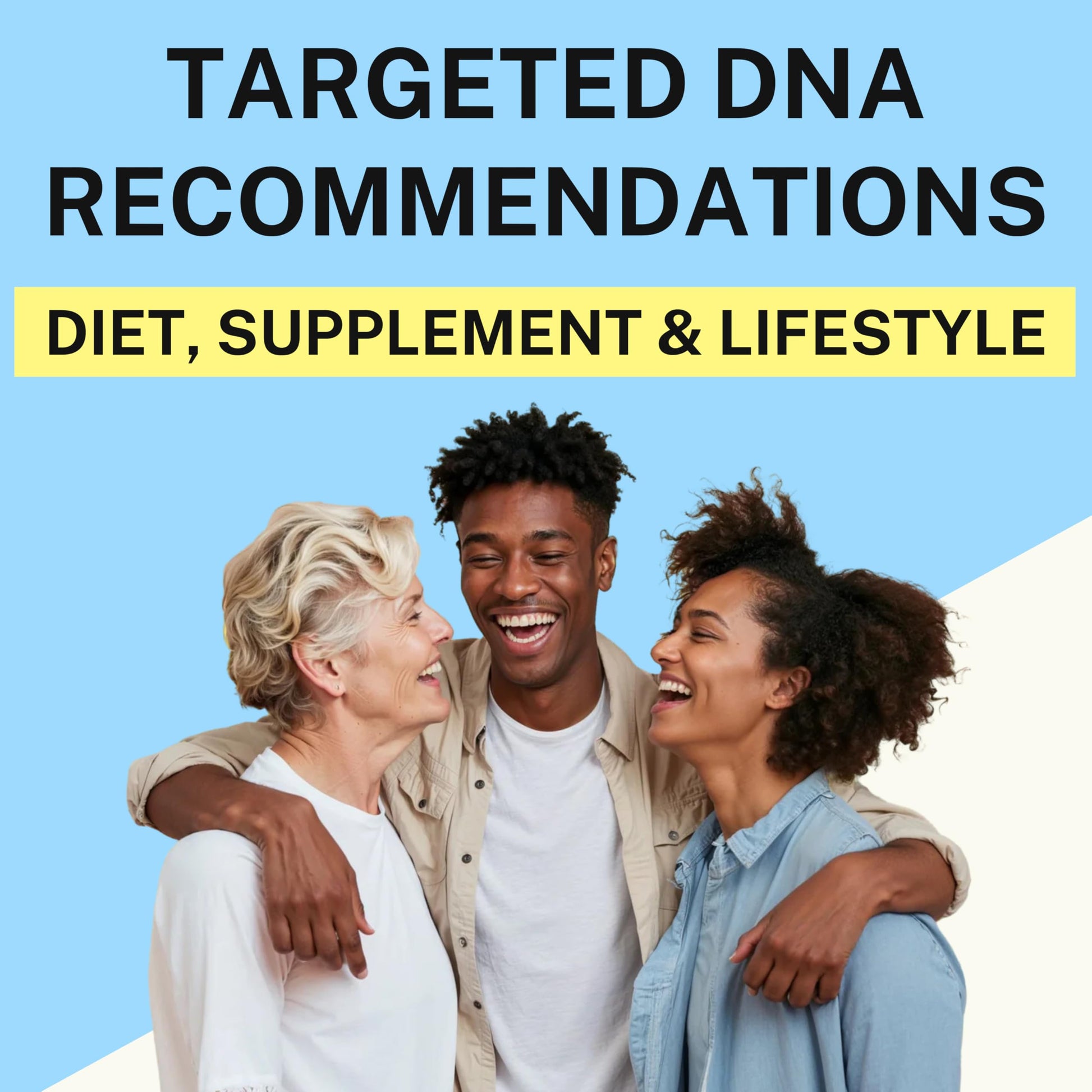Genetic Methylation Test Kit & MTHFR Testing Kit | 370+ DNA Reports Including MTHFR Gene Variants, COMT, Folate, B12, Riboflavin, Choline, Glucose, Keto Diet | Supplement & Diet Recommendations PlexusDX Au supplements