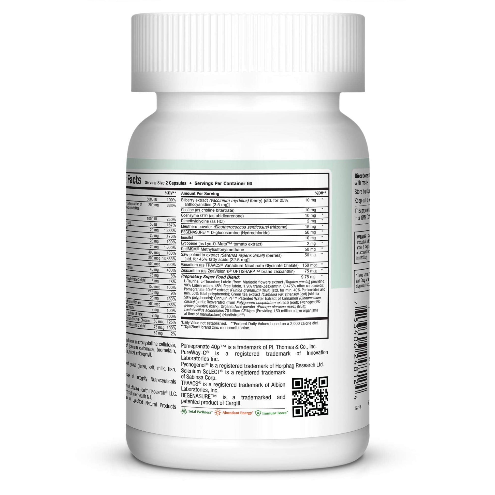 Mens Multivitamin 50 Plus – Daily Multivitamin for Men Over 50 with Vitamin B12, A, D, C, Zinc, Magnesium & More – Energy, Immune & Heart Support Mens Multi Vitamins - Non-GMO – 120 Capsules Maxi Health Au supplements