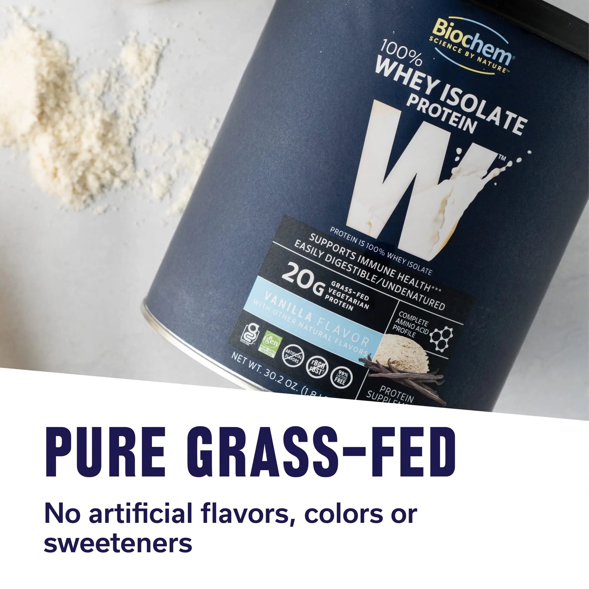 Biochem, Whey Protein Powder, 20g of Protein to Support Muscles and Intense Workouts Biochem Au supplements
