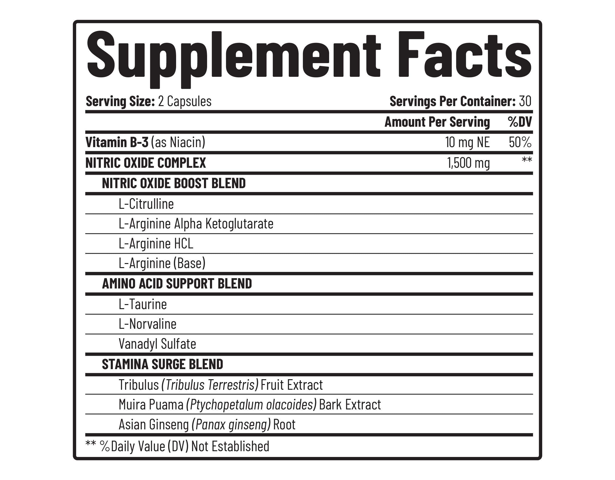 Snap Supplements Nitric Oxide + Testo Booster (2 Products) Snap Supplements Au supplements
