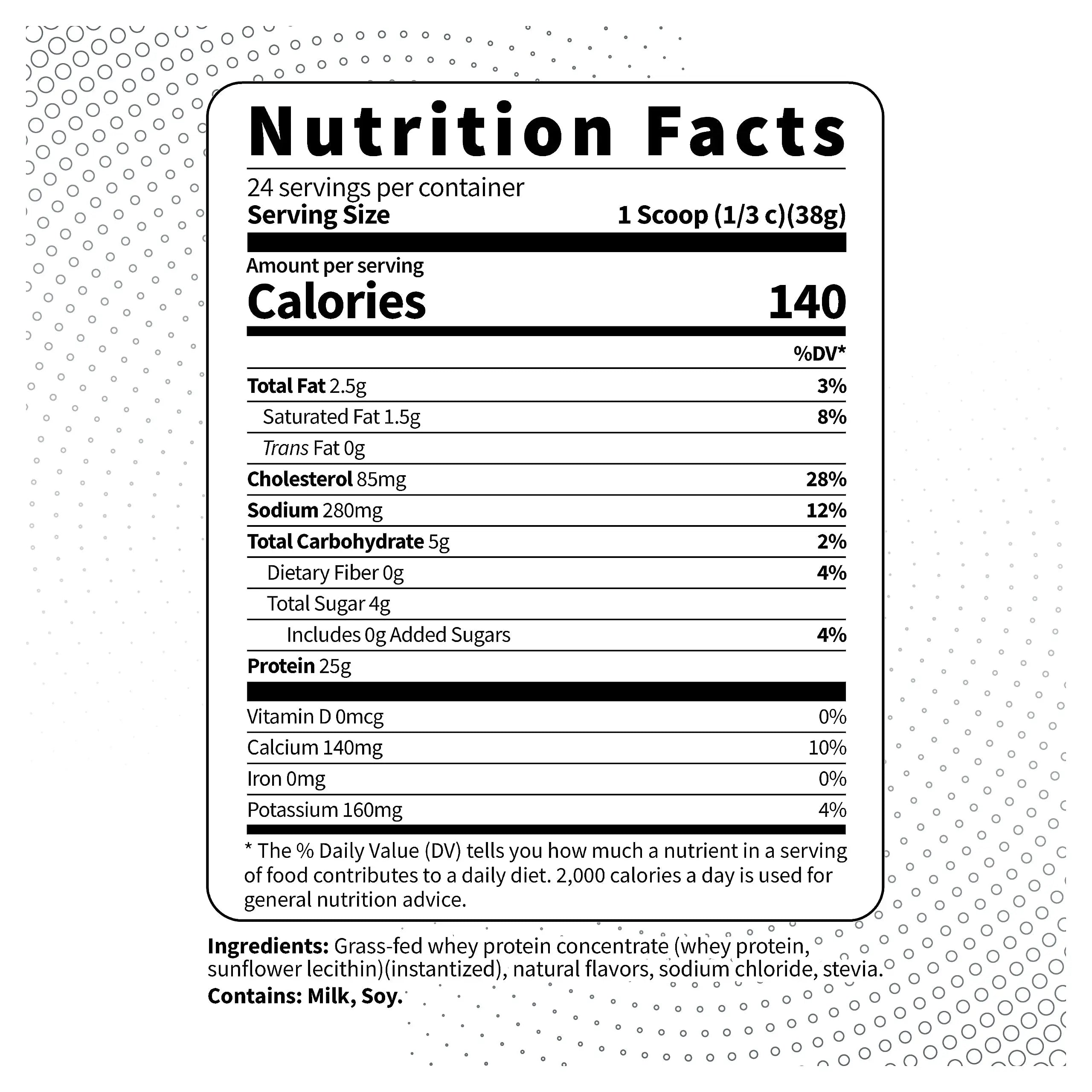Type Zero Grass Fed Whey Protein Concentrate Powder (Vanilla, 2LBS) - Gluten Free Type Zero Au supplements