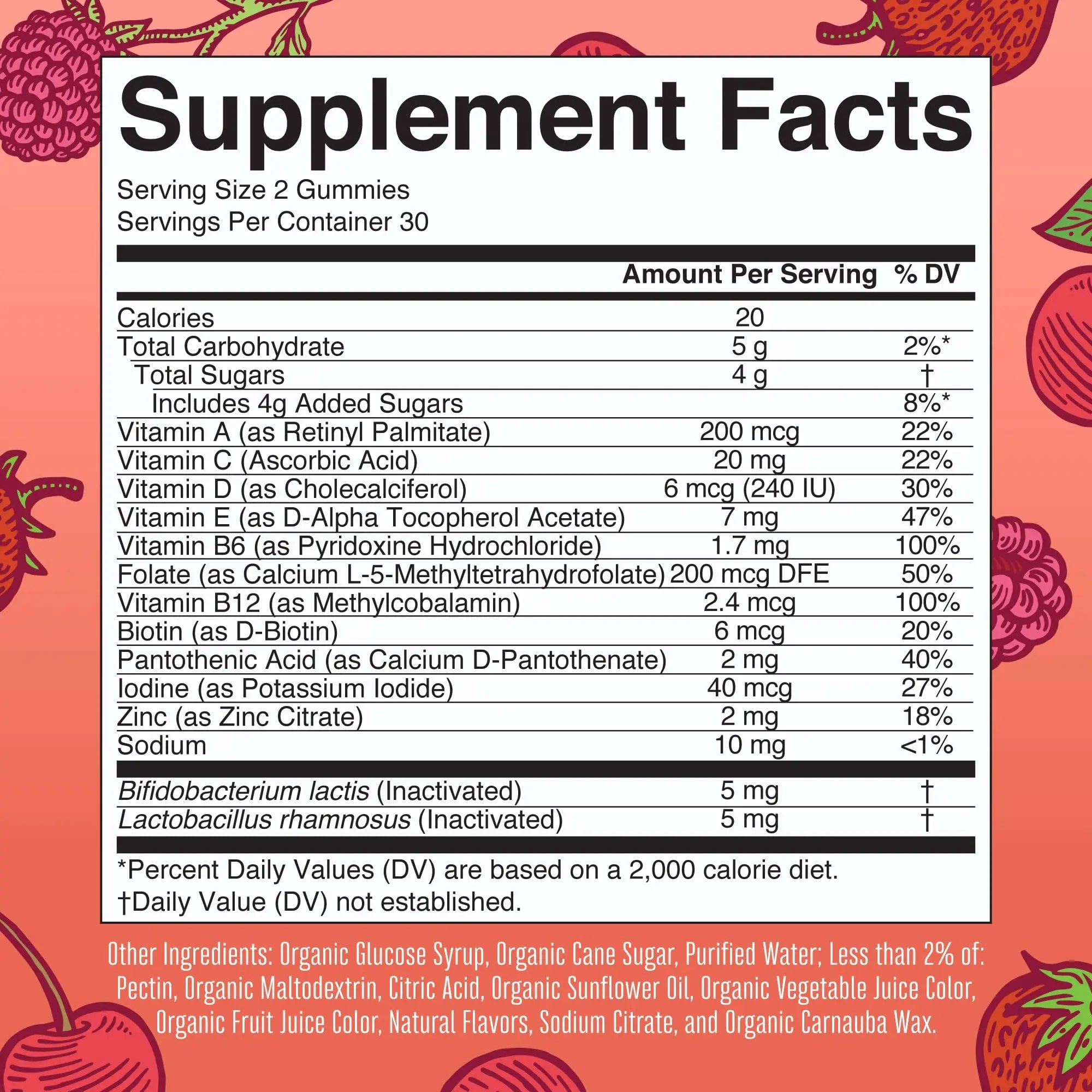 Kids Vitamins by MaryRuth's | USDA Organic | Multivitamin Gummies + Postbiotics for Ages 4+ | Multivitamin for Kids with Lactobacillus Rhamnosus | MaryRuth Organics Au supplements