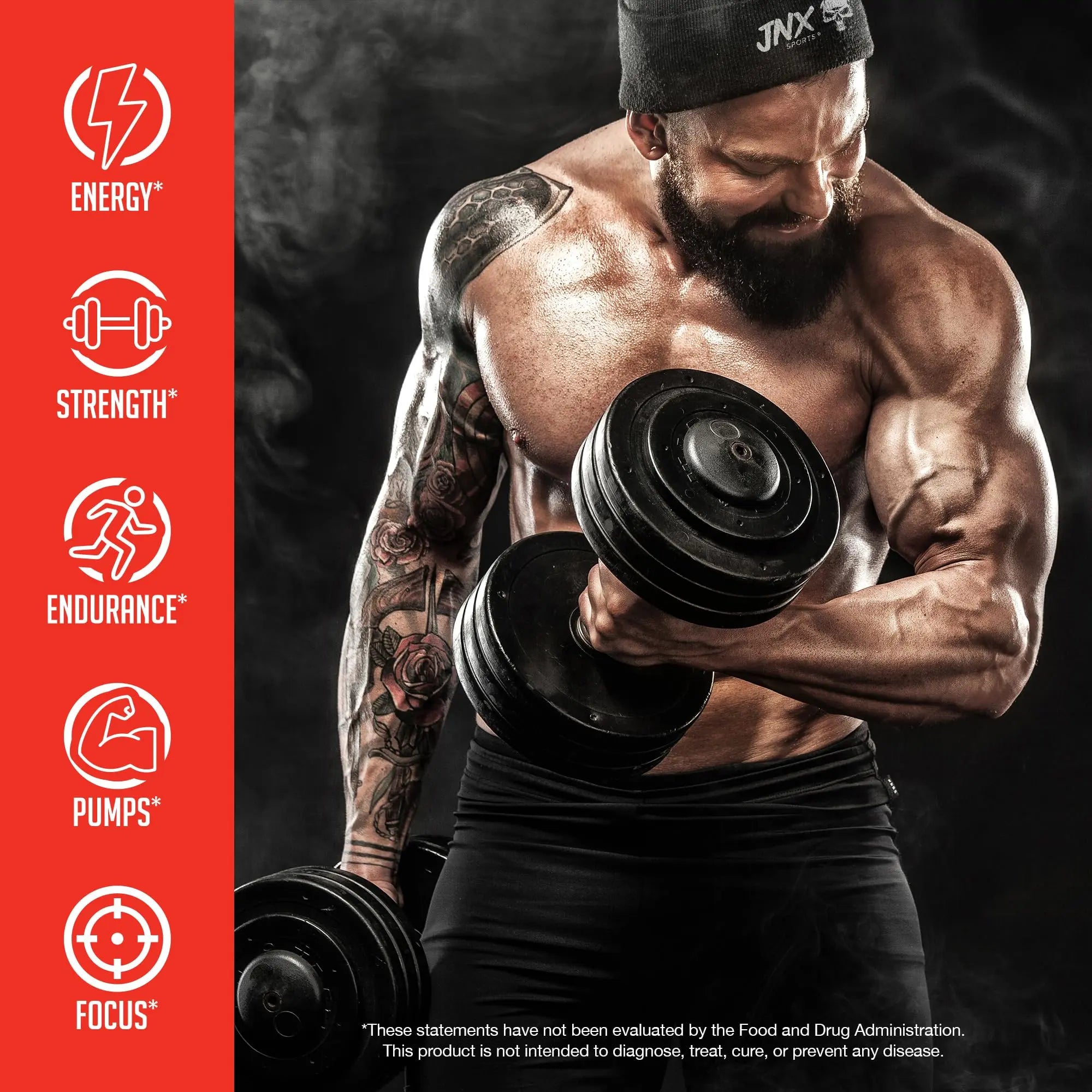 JNX SPORTS The Curse! Pre Workout Powder - Tropical Storm 50 Servings | Preworkout JNX SPORTS Au supplements