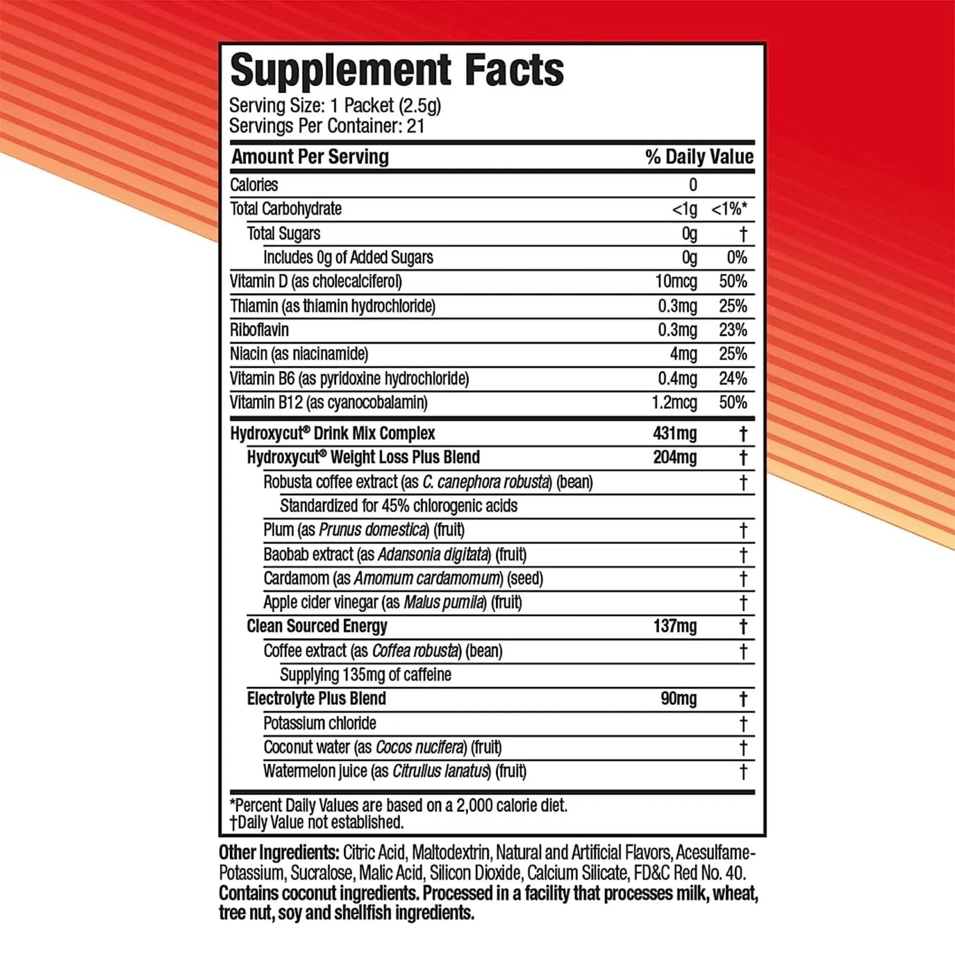 Hydroxycut Drink Mix Weight Loss for Women & Men Weight Loss Supplement Hydroxycut Au supplements