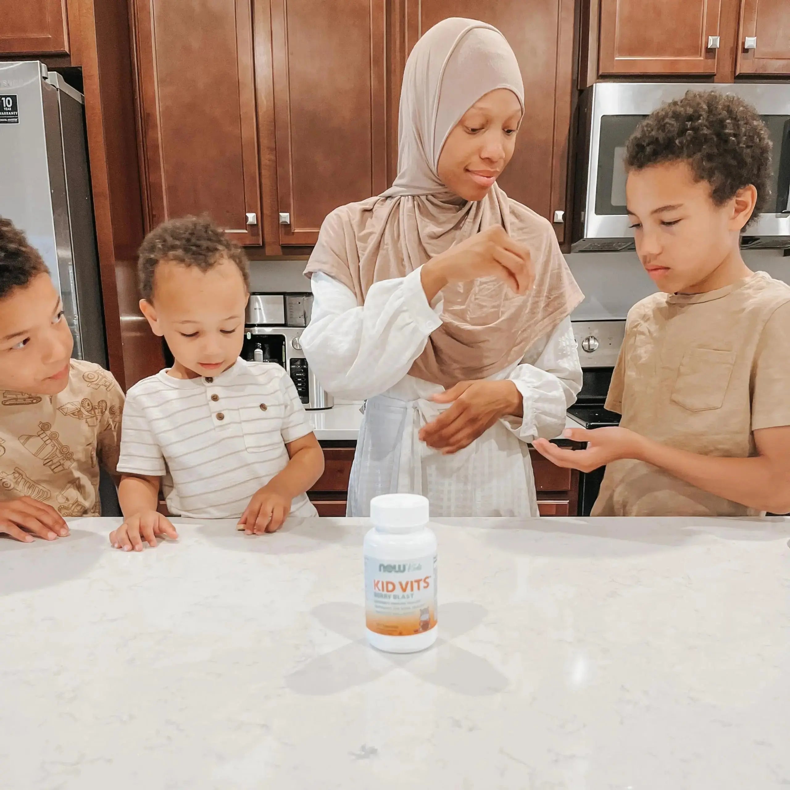 NOW Kids Supplements, Kid Vits Multivitamin, Berry Lemonade Flavor, 120 Chewable Tablets NOW Foods Au supplements