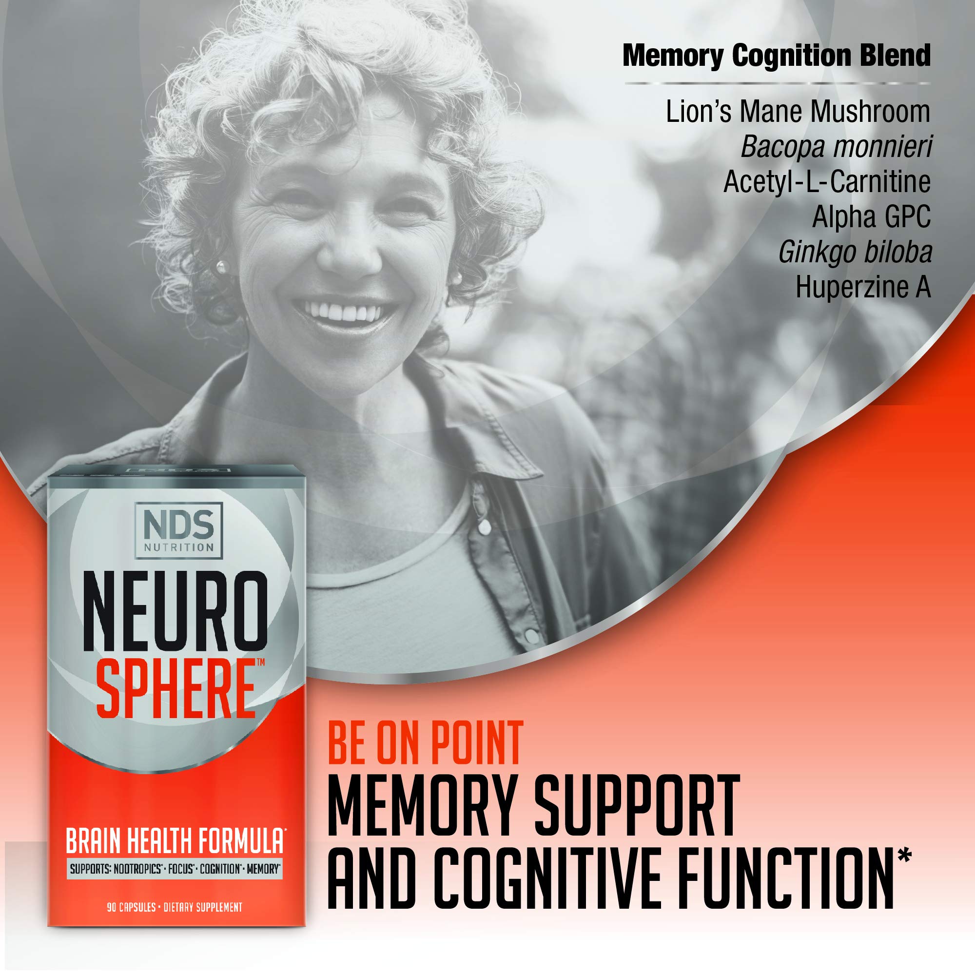 FitLife Brands Nutrition Neuro Sphere - Brain Health Formula - Nootropic, Increase Focus and Energy, Enhance Concentration, Antioxidant and Immunity Support - 90 Capsules FitLife Brands Au supplements