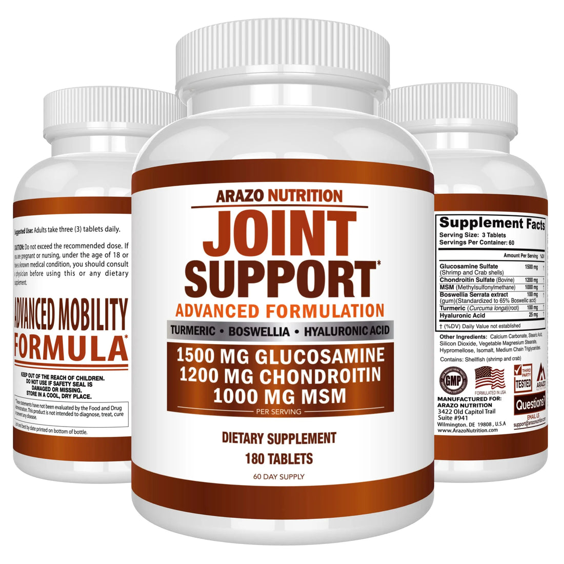 Glucosamine Chondroitin Turmeric Msm Boswellia - Joint Support Supplement for Relief My Store Au supplements